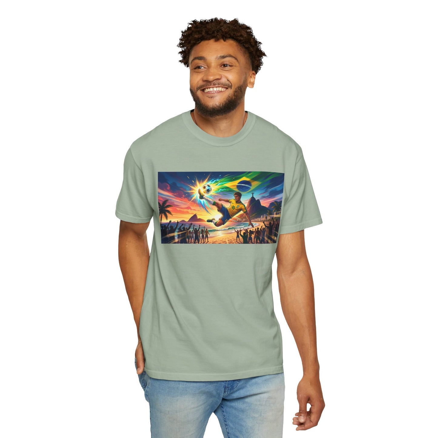 Brazil — Energy + Football Graphic T-Shirt