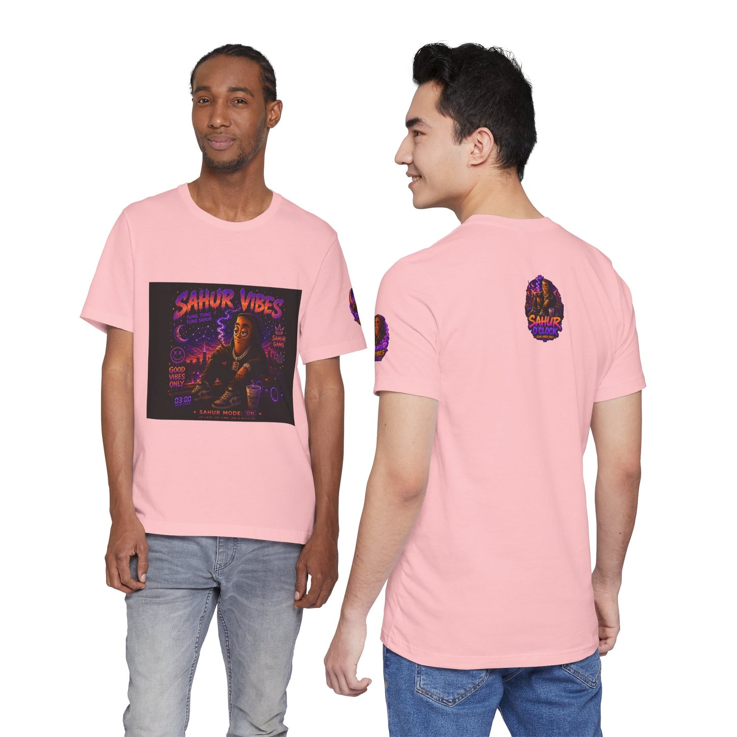 Tung Tung Tung Sahur SOLO Night Smoke DOLO Tee — Urban Chill Cartoon Design