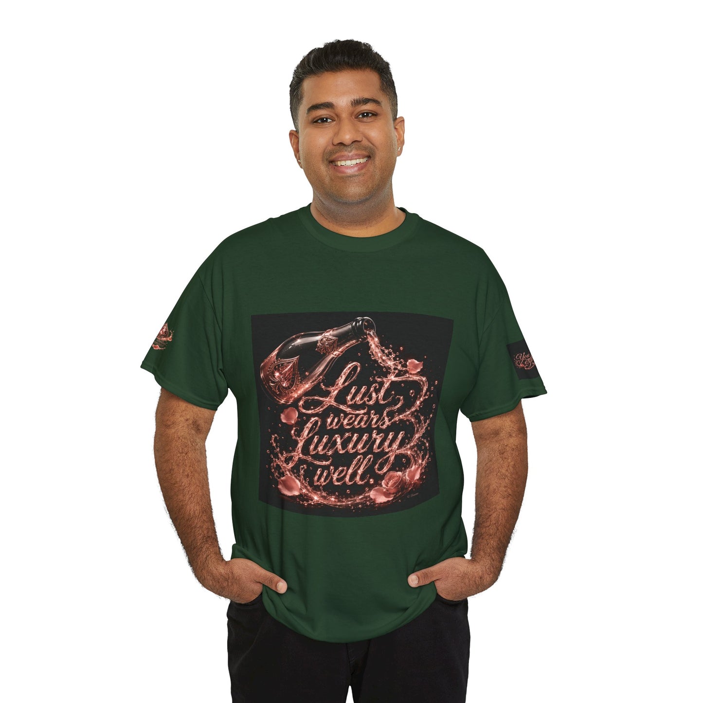 Lust Treats Luxury Well T-Shirt – Vintage Script Graphic Tee