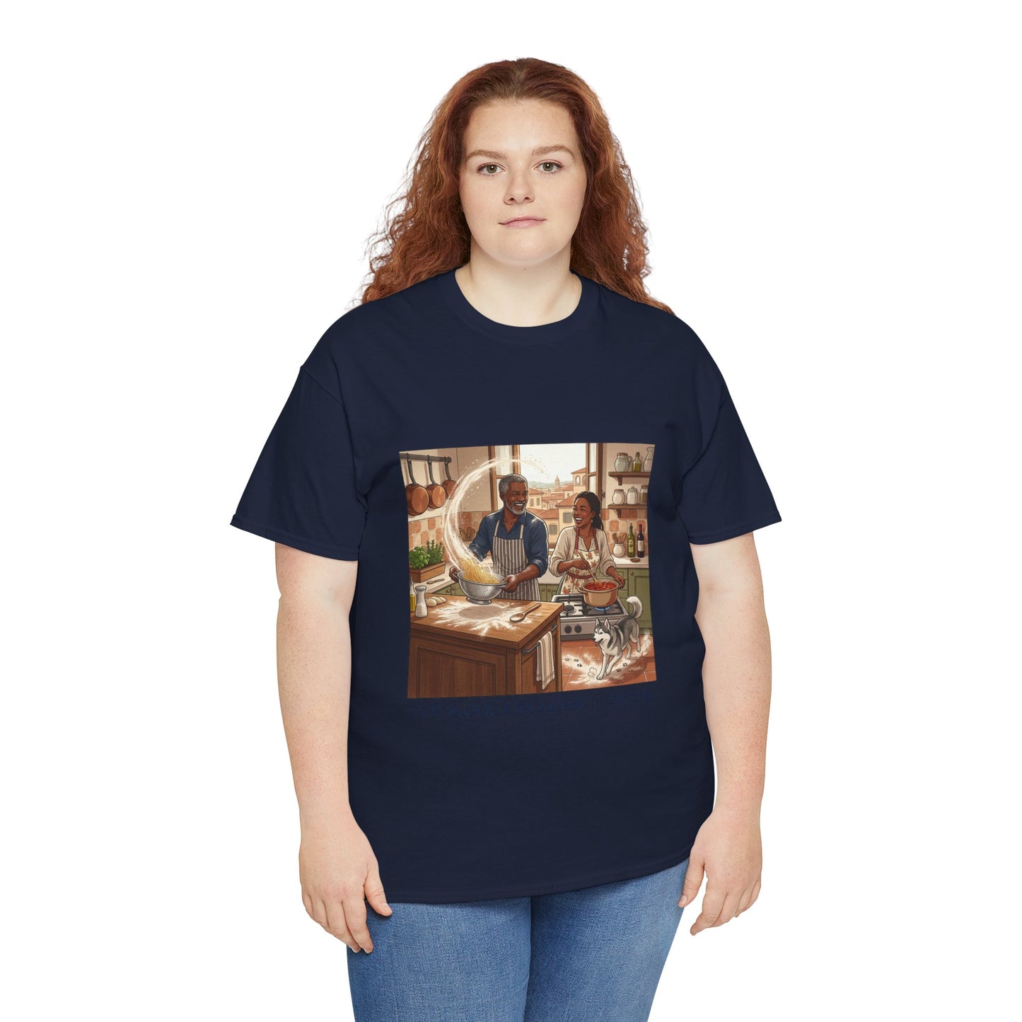 T-Shirt — 'Cooking Disaster — Rome' Illustrated Cooking Tee