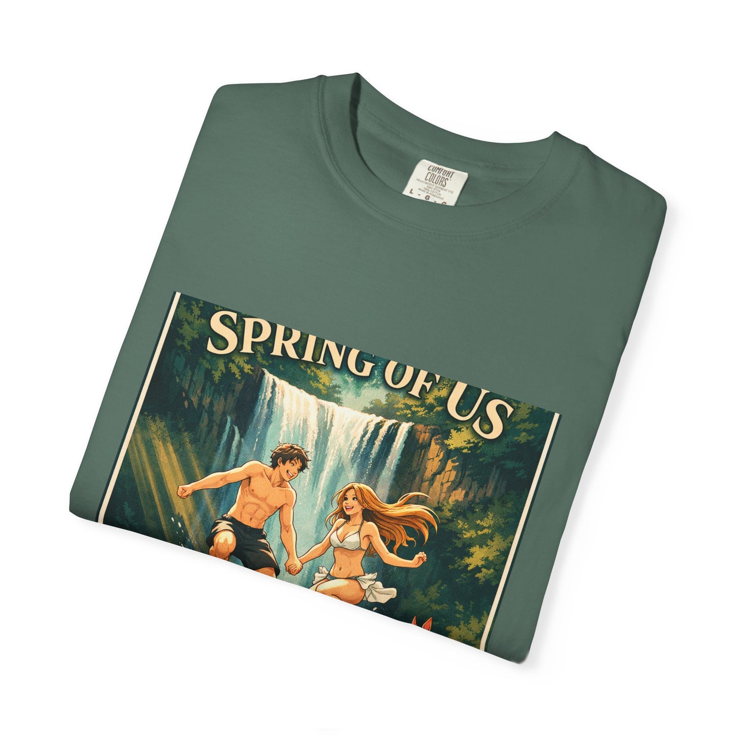 Vintage 'Spring of Us' Waterfall Graphic T-Shirt