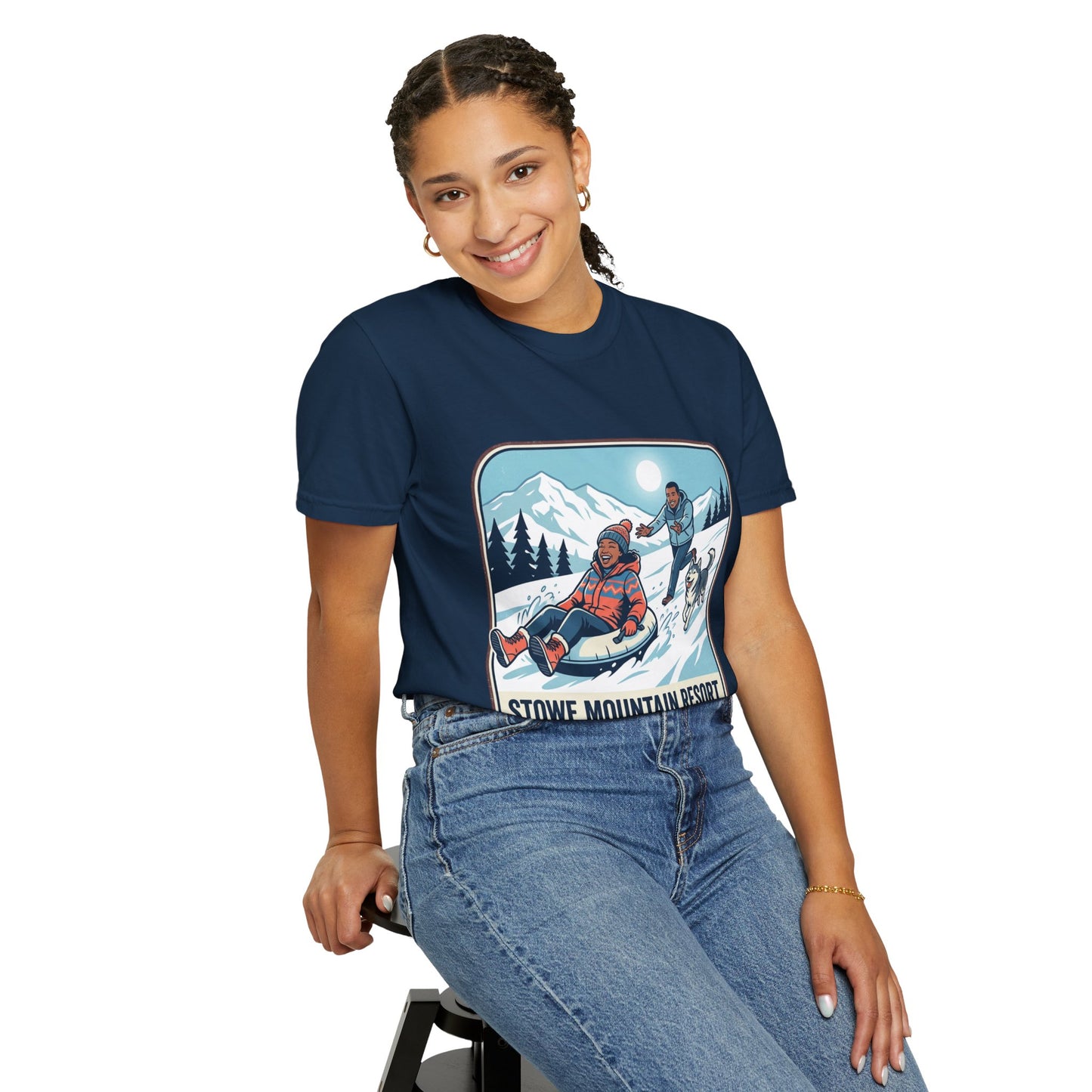 Stowe Mountain Resort Snow Tubing T-Shirt