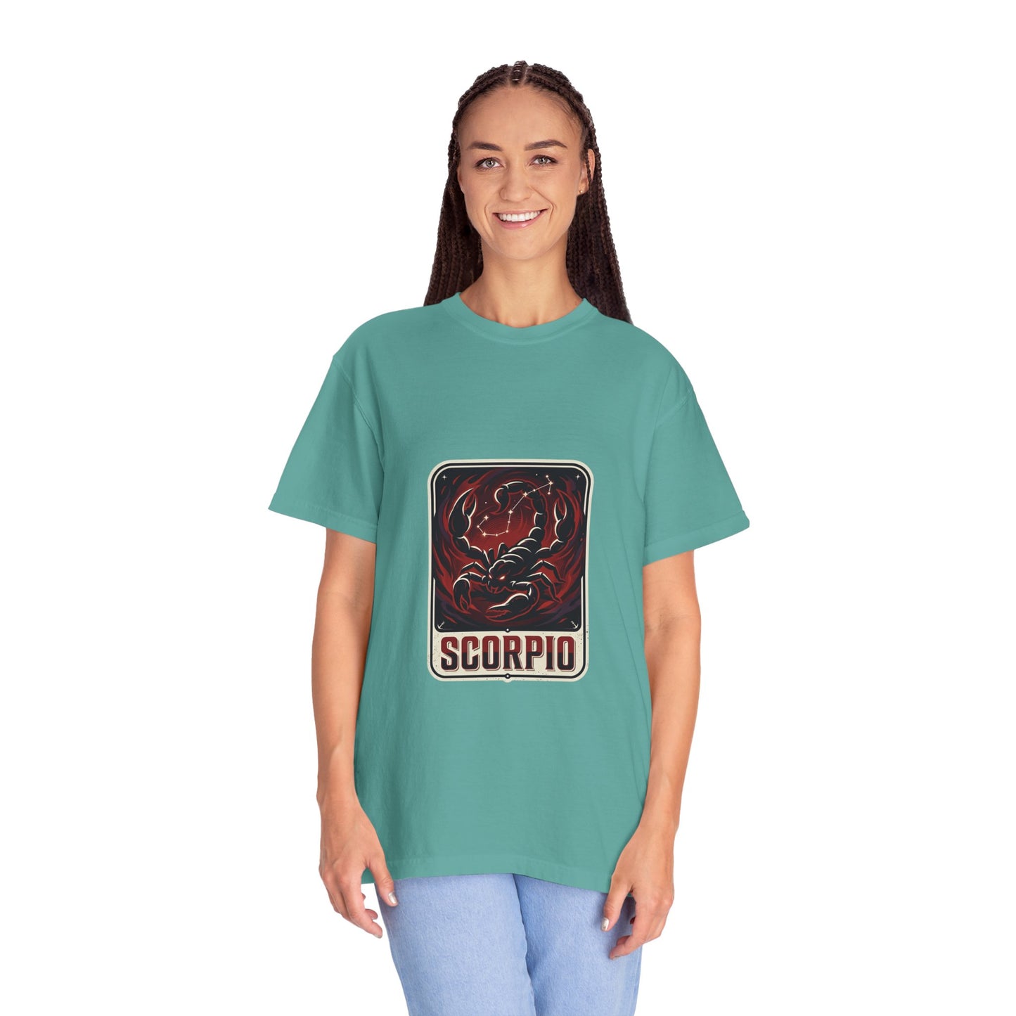 Scorpio Zodiac T-Shirt — Bold Red Scorpion Astrological Tee