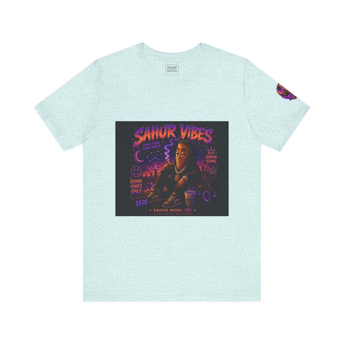 Tung Tung Tung Sahur SOLO Night Smoke DOLO Tee — Urban Chill Cartoon Design