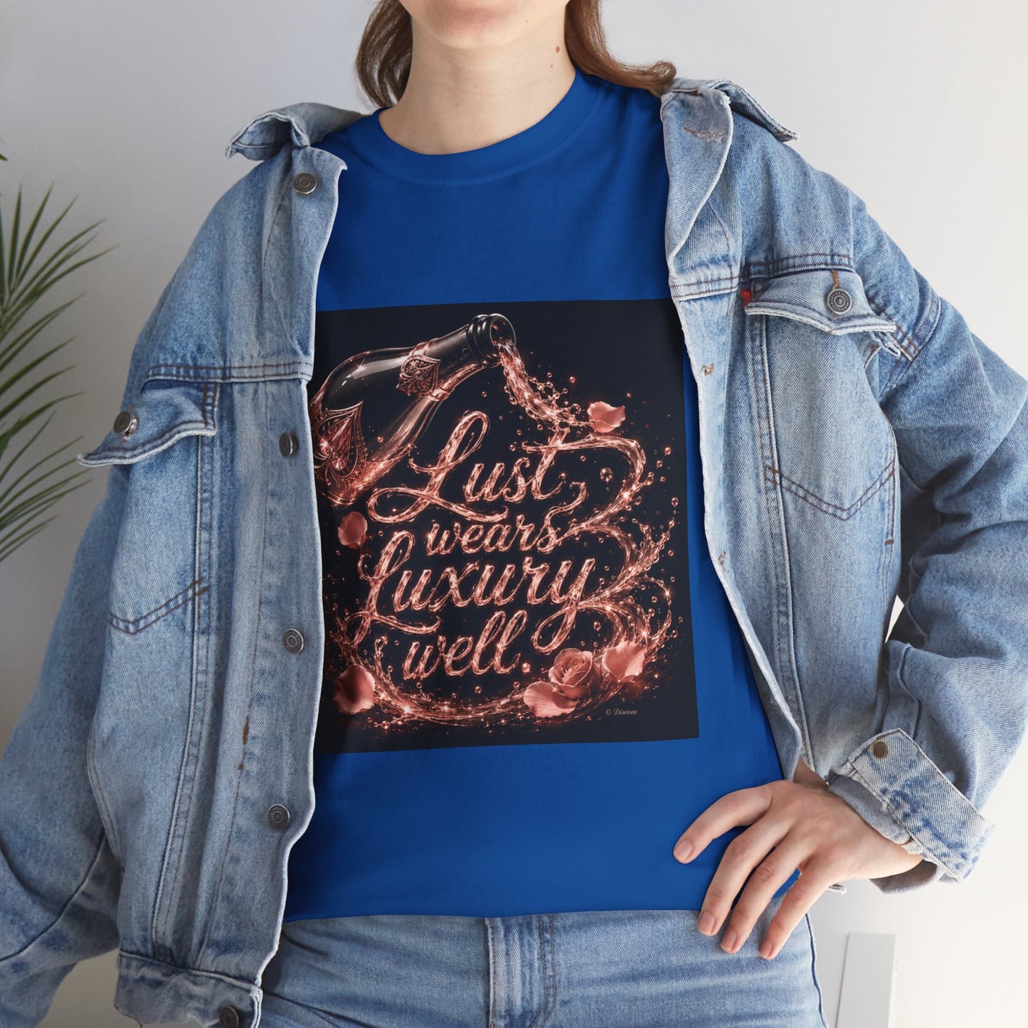 Lust Treats Luxury Well T-Shirt – Vintage Script Graphic Tee