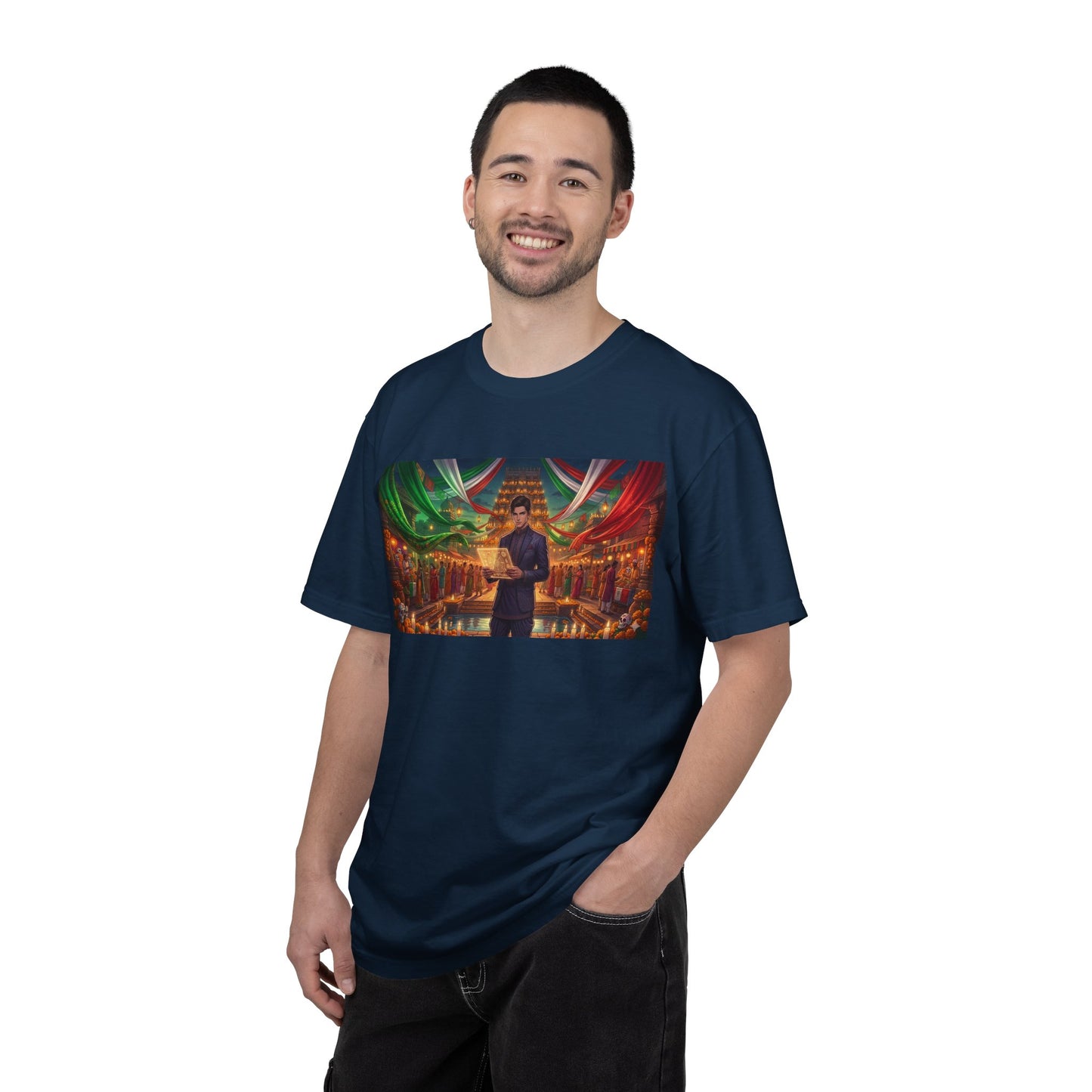 Mexican Festival Night T-Shirt — Cinematic Streets Graphic Tee