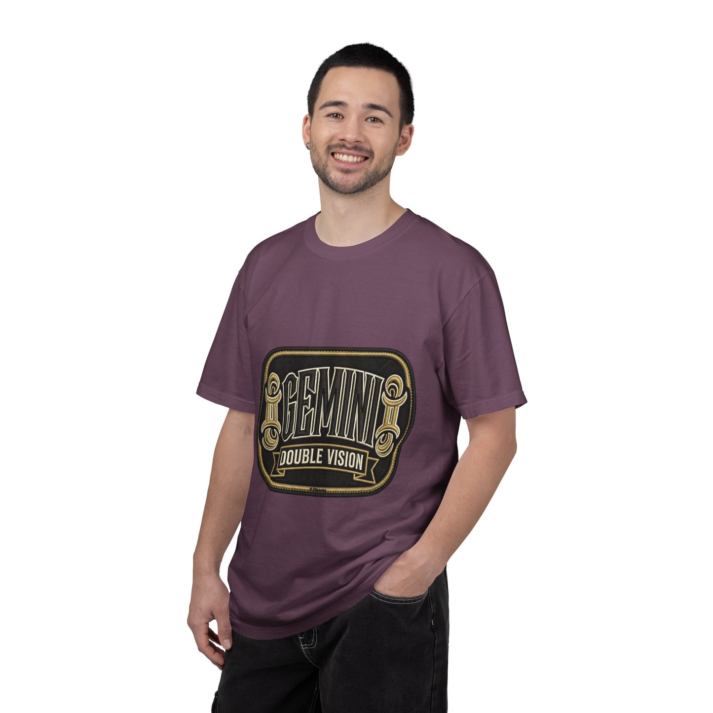 Gemini Double Vision T-Shirt — Zodiac Twin Graphic Tee