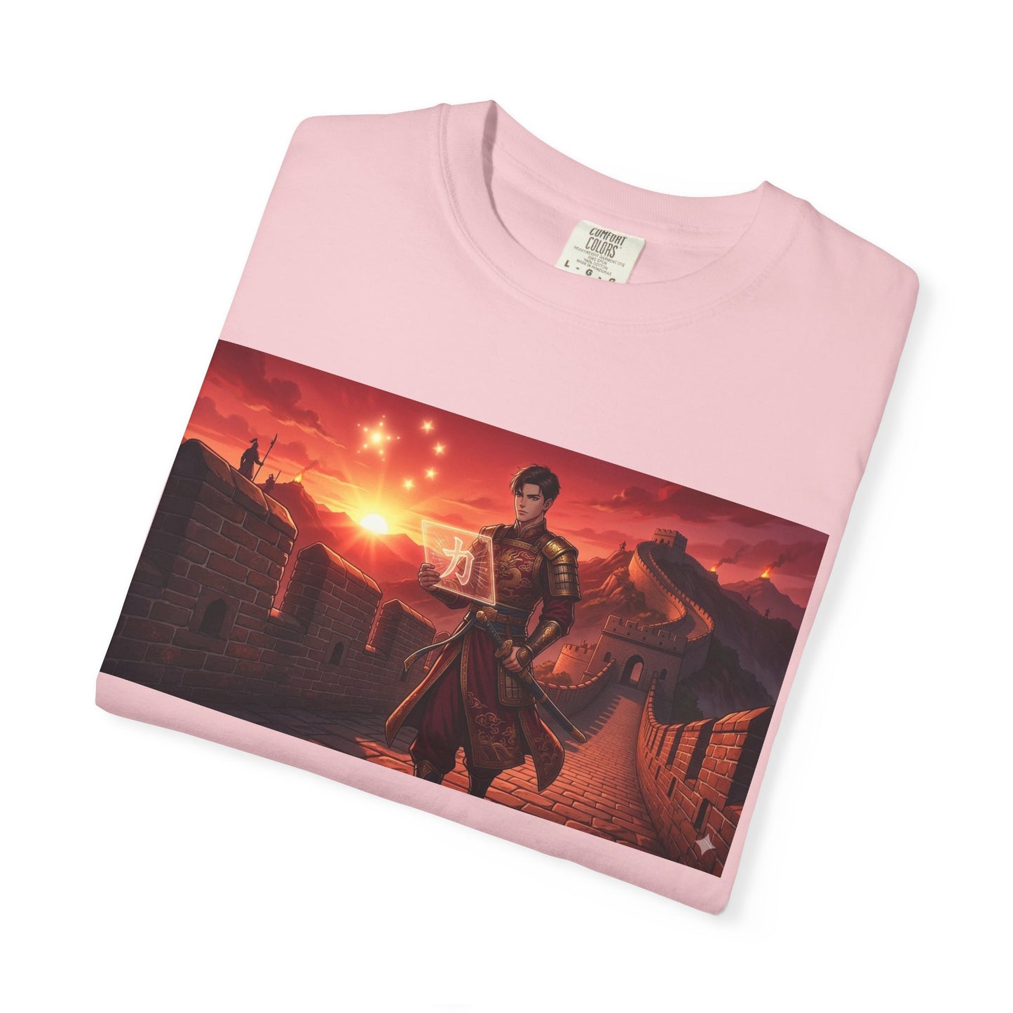 Scout Regiment Sunset T-Shirt — Anime Military Wall Scene