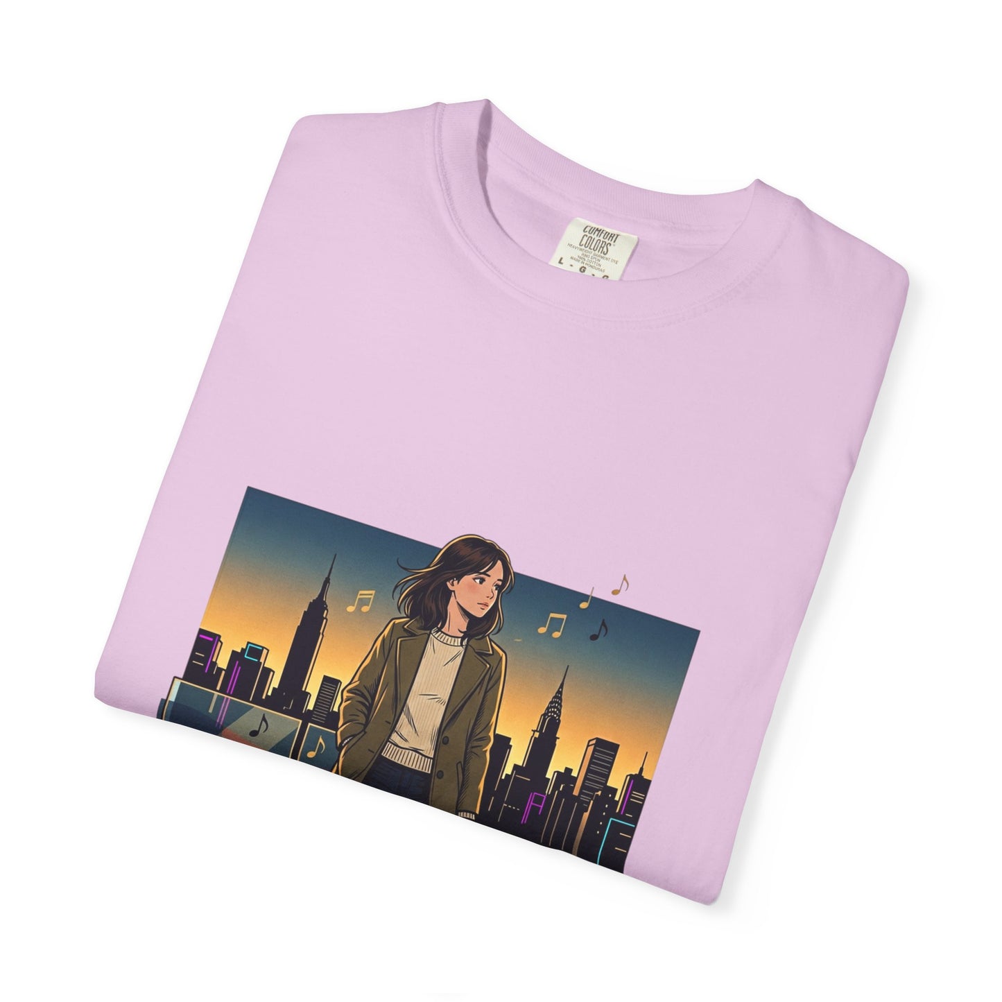 GLOBAL ENERGY: HER CITY, HER STORY— City Sunset Graphic T-Shirt