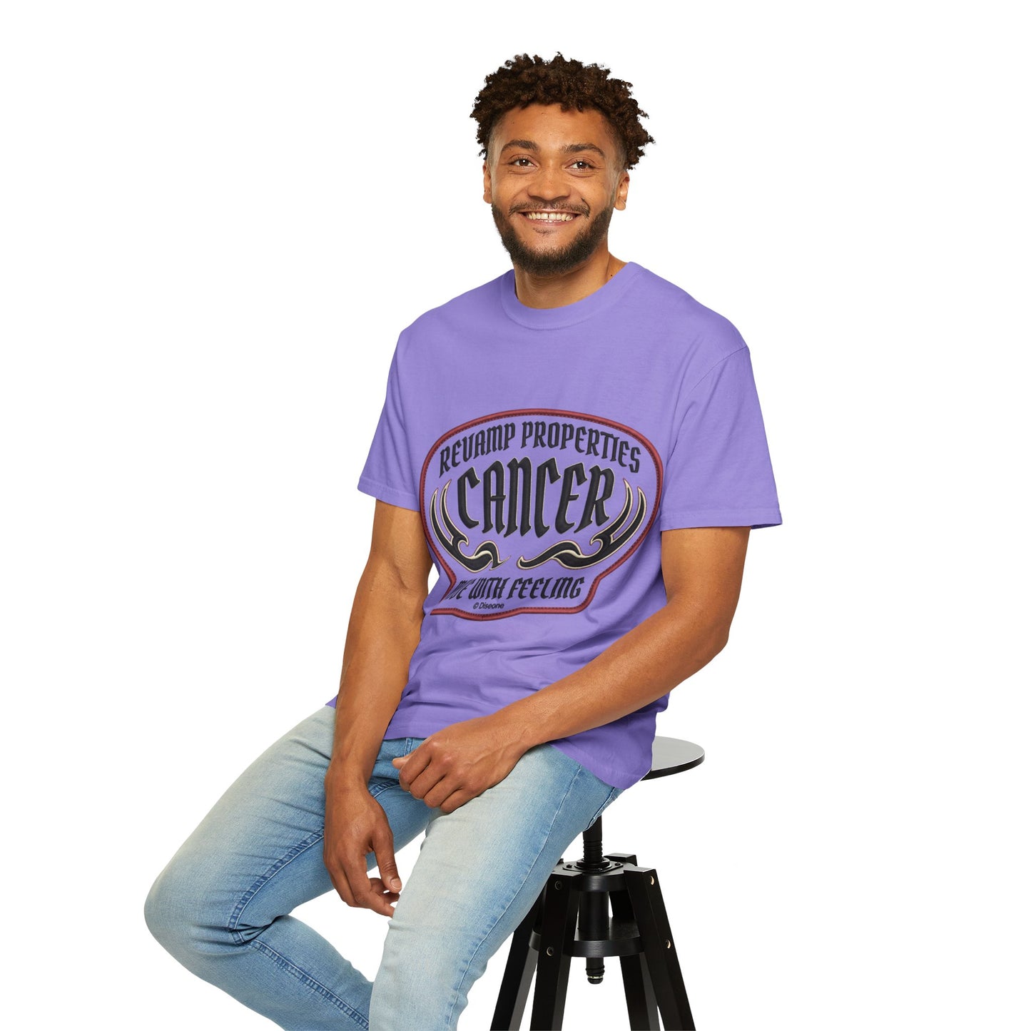 Cancer Zodiac T-Shirt — 'Move With Feeling' Astrology Tee