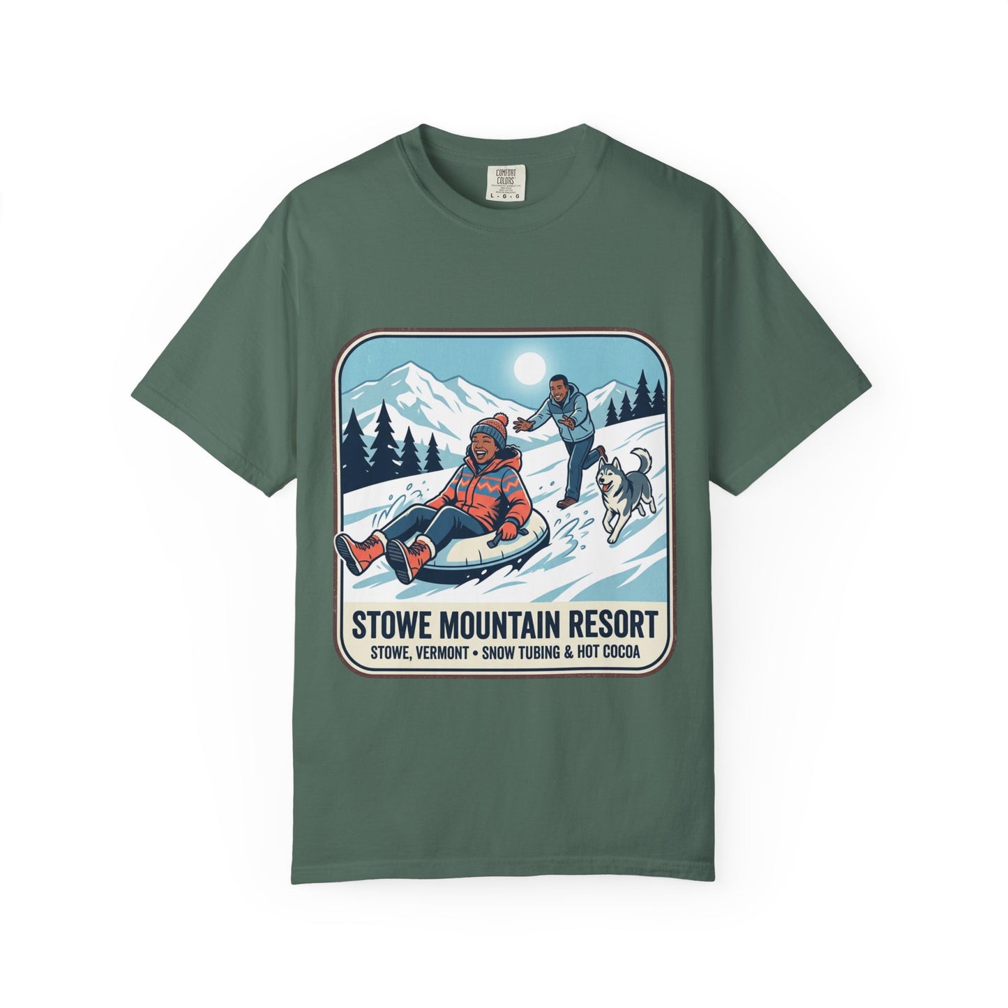 Stowe Mountain Resort Snow Tubing T-Shirt