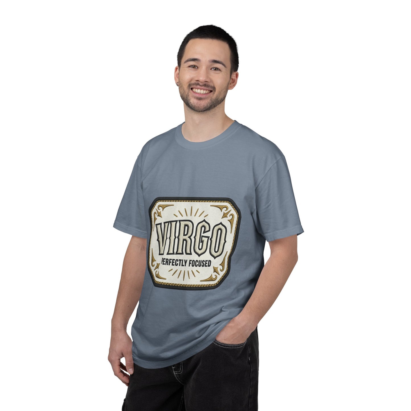 Virgo "Perfectly Focused" Zodiac T-Shirt — Vintage Astrology Tee