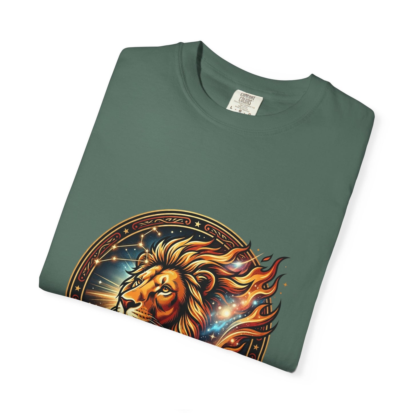 Leo 'Born to Lead' T-Shirt — Bold Zodiac Lion Graphic Tee