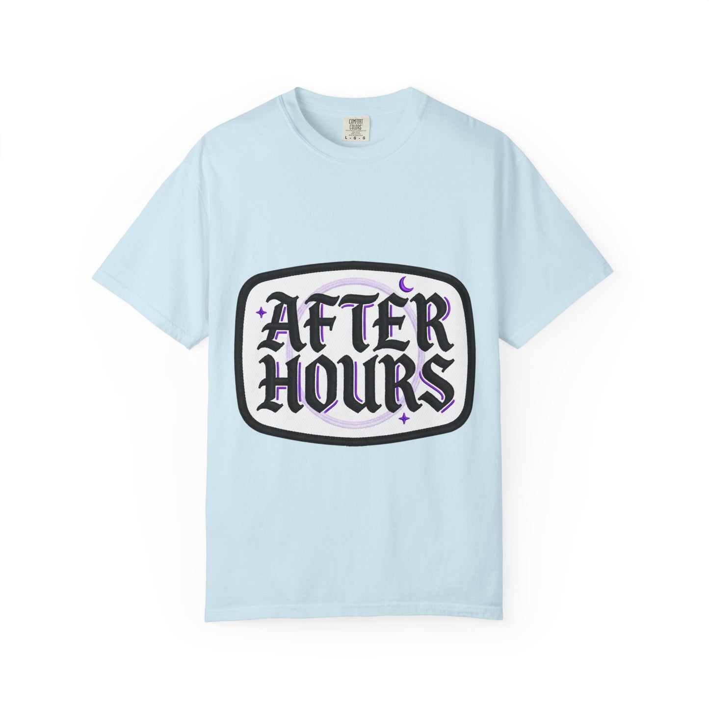 After Hours Graphic T-Shirt — Gothic Moon Lounge Tee