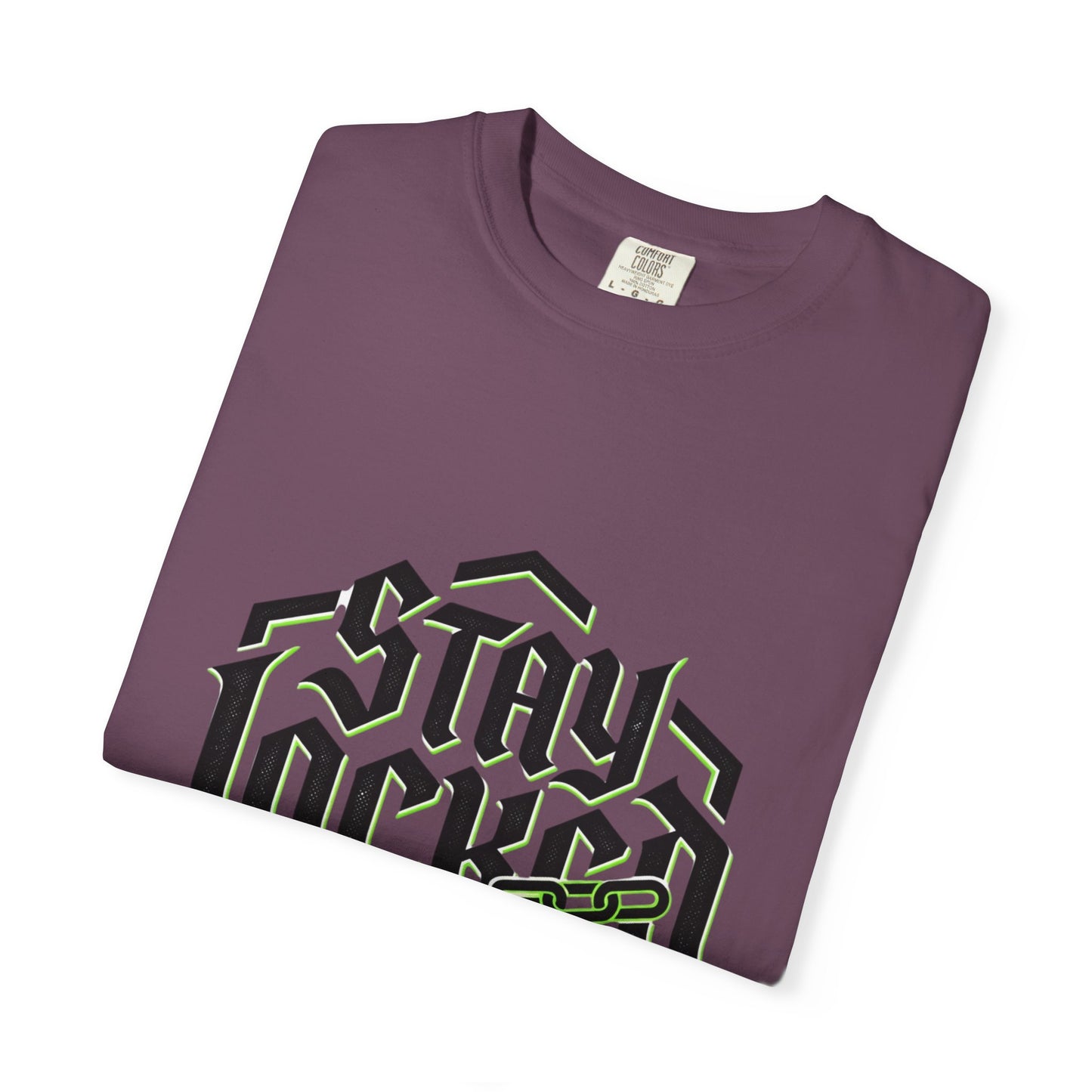 Stay Locked T-Shirt — Hexagonal Streetwear Graphic Tee