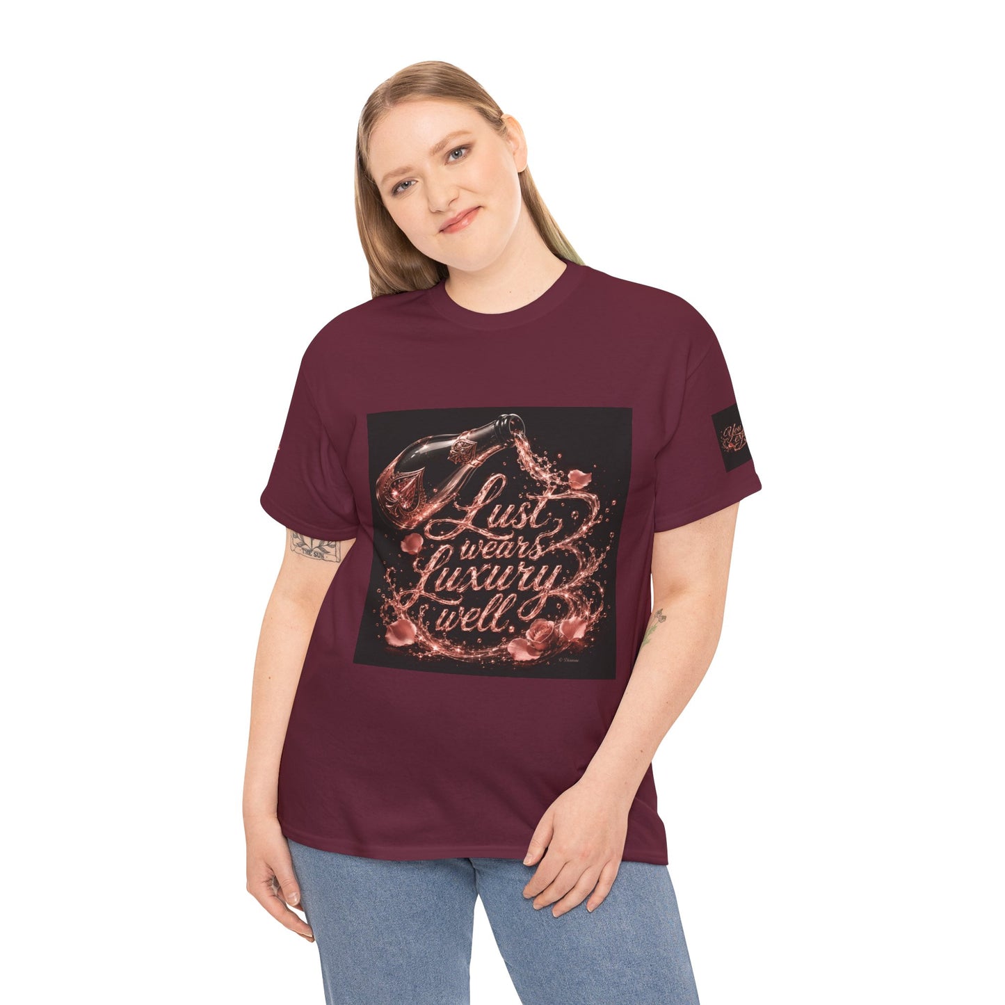 Lust Treats Luxury Well T-Shirt – Vintage Script Graphic Tee