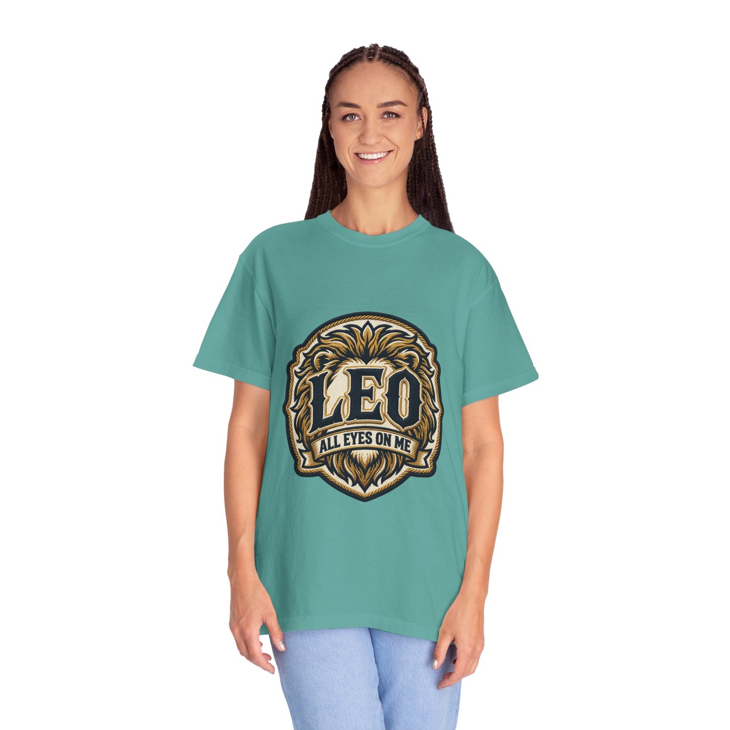 Leo 'All Eyes On Me' Zodiac T-Shirt — Bold Lion Astrology Tee