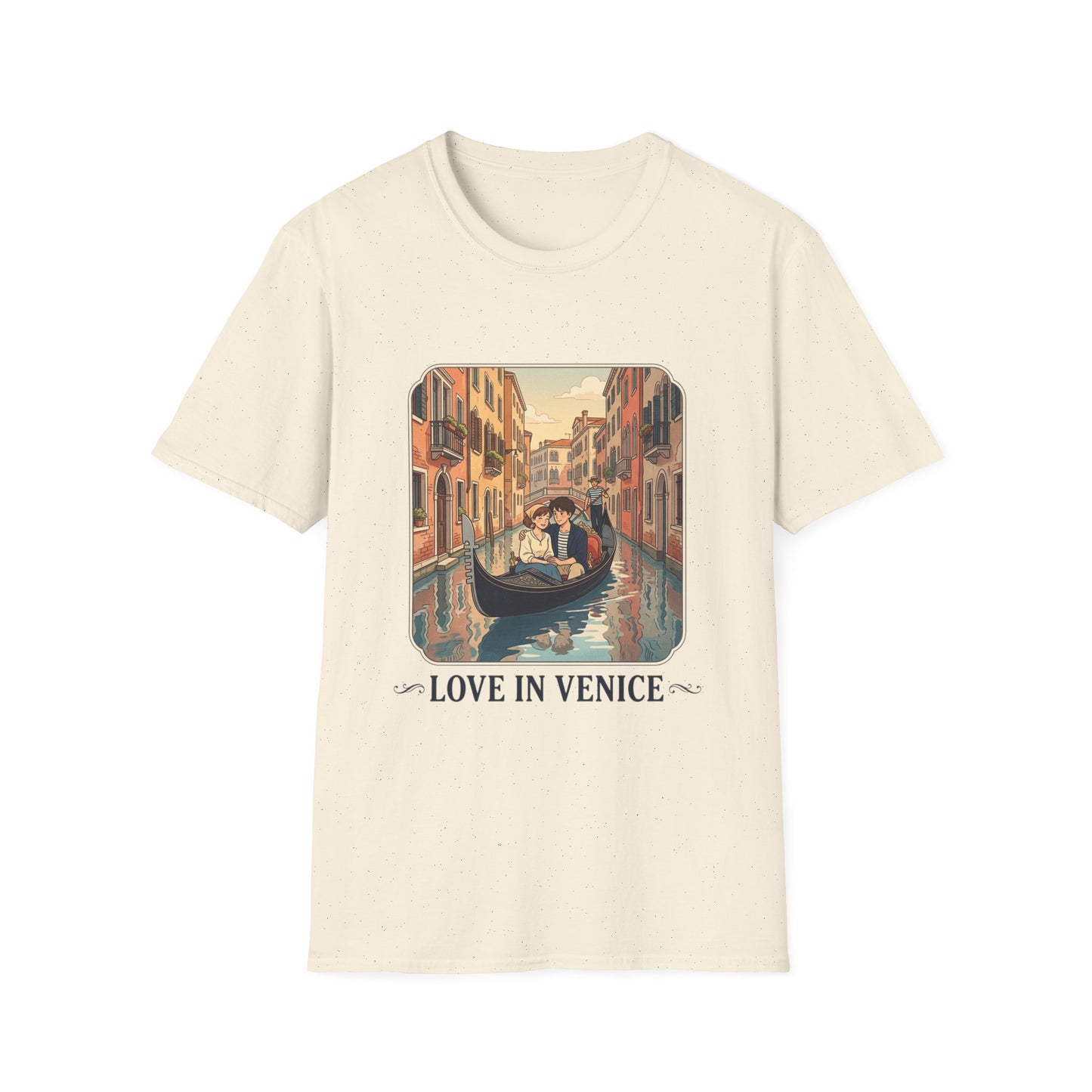 T-Shirt — Love in Venice Gondola Romantic Travel Tee