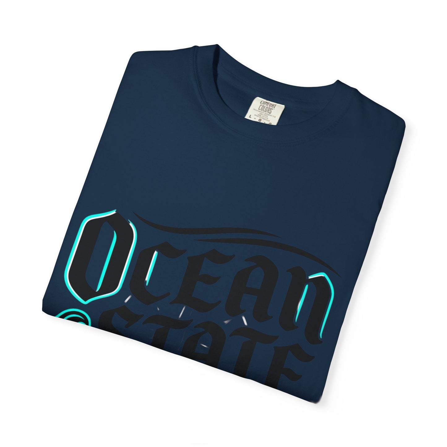 Ocean State Energy T-Shirt — Nautical Script Graphic Tee