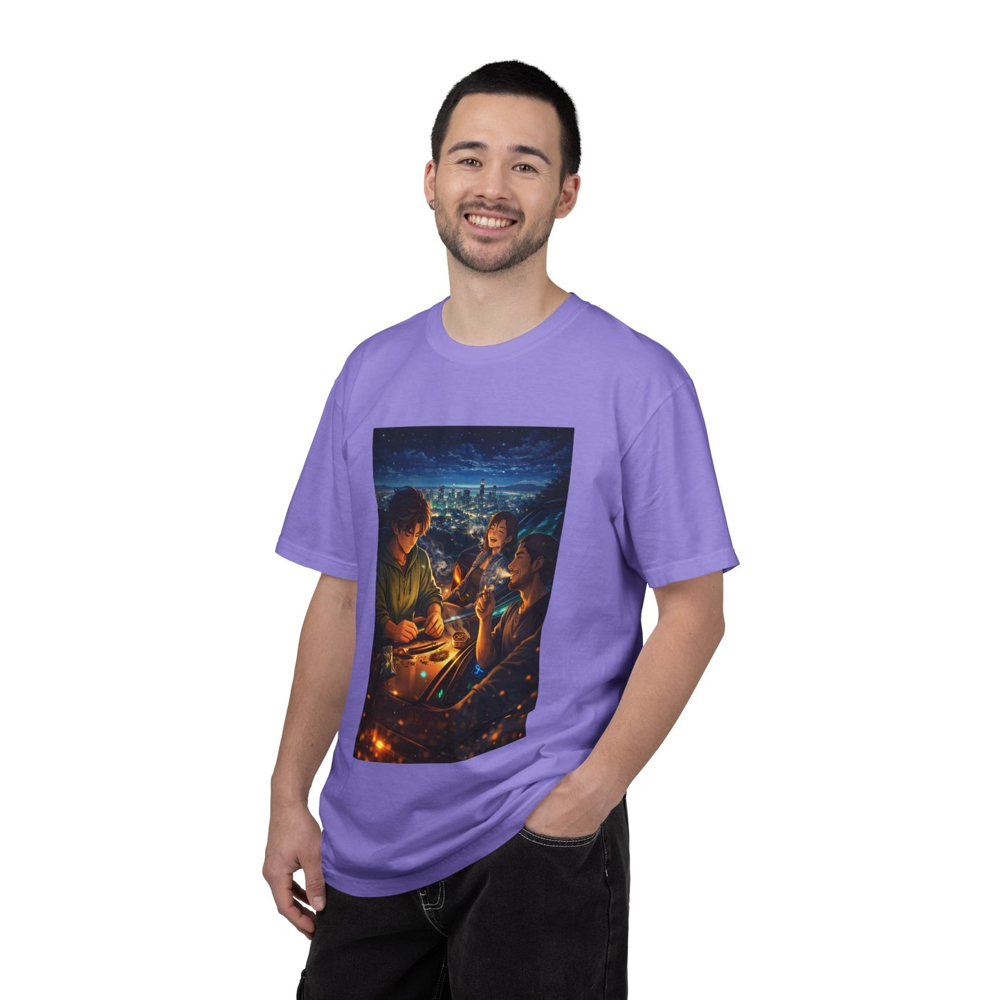 ROAD TRIP SMOKE SESSION-Unisex Garment-Dyed T-shirt