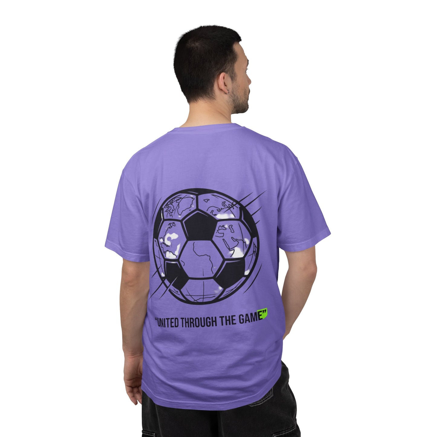 Soccer Unity T-Shirt — "United Through the Game" Graphic Tee