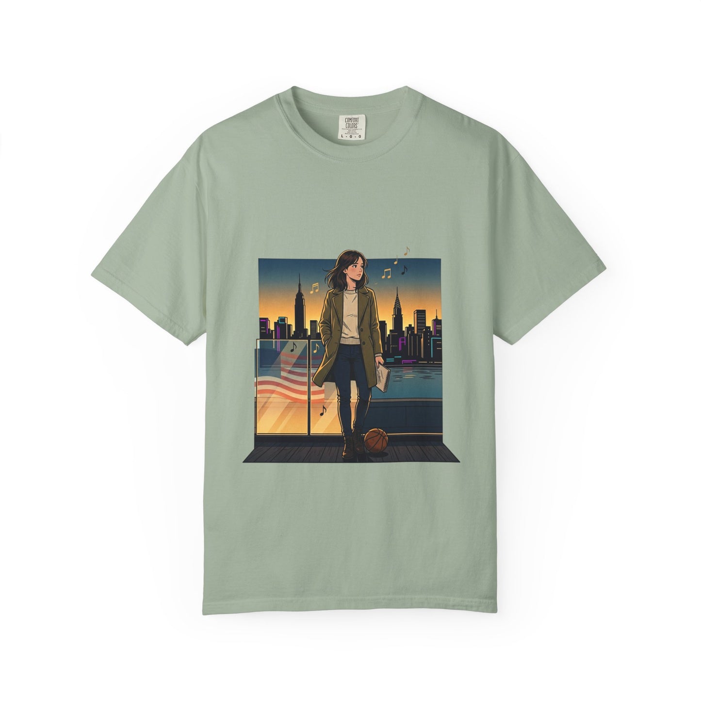 GLOBAL ENERGY: HER CITY, HER STORY— City Sunset Graphic T-Shirt