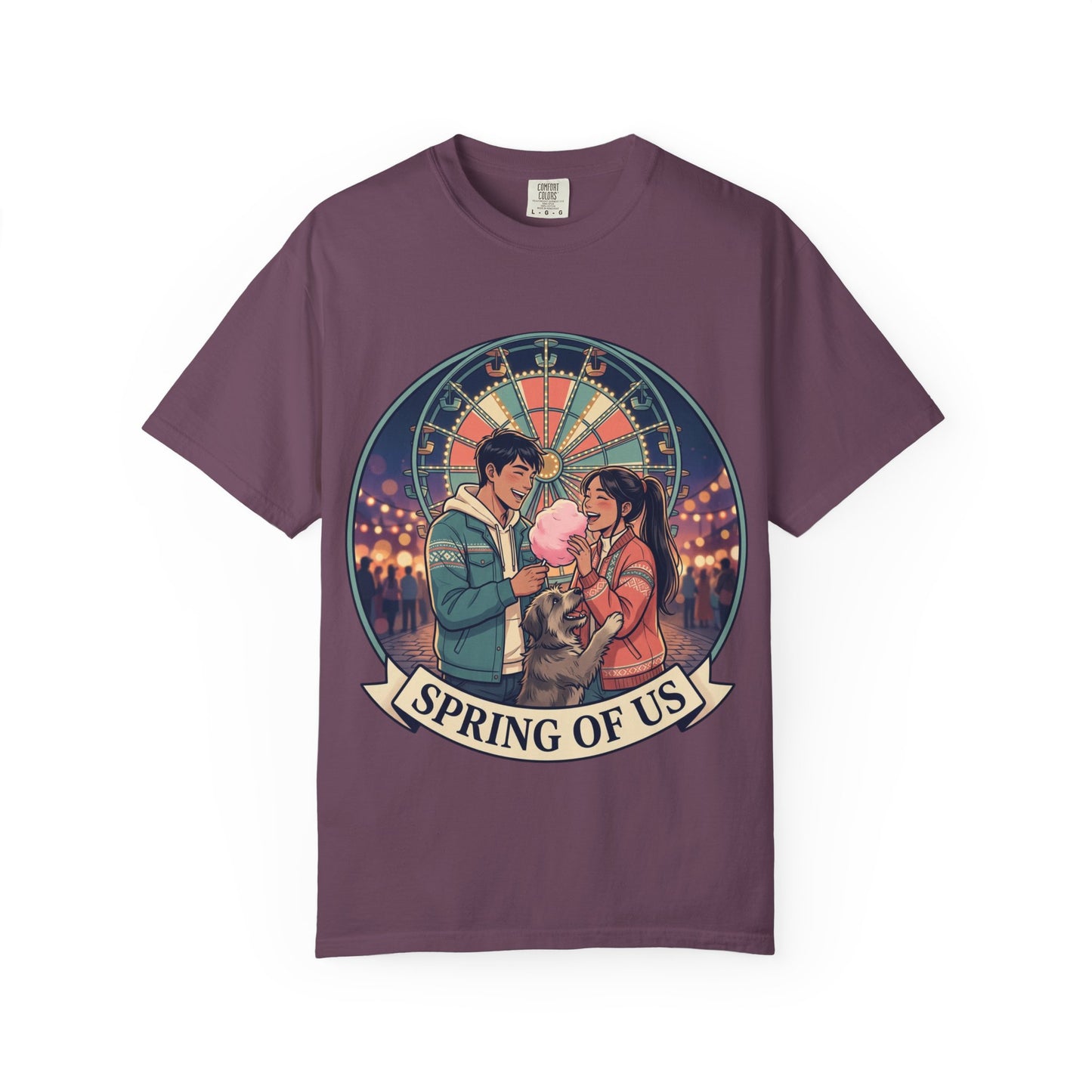 Spring of Us T-Shirt — Romantic Carnival Graphic Tee
