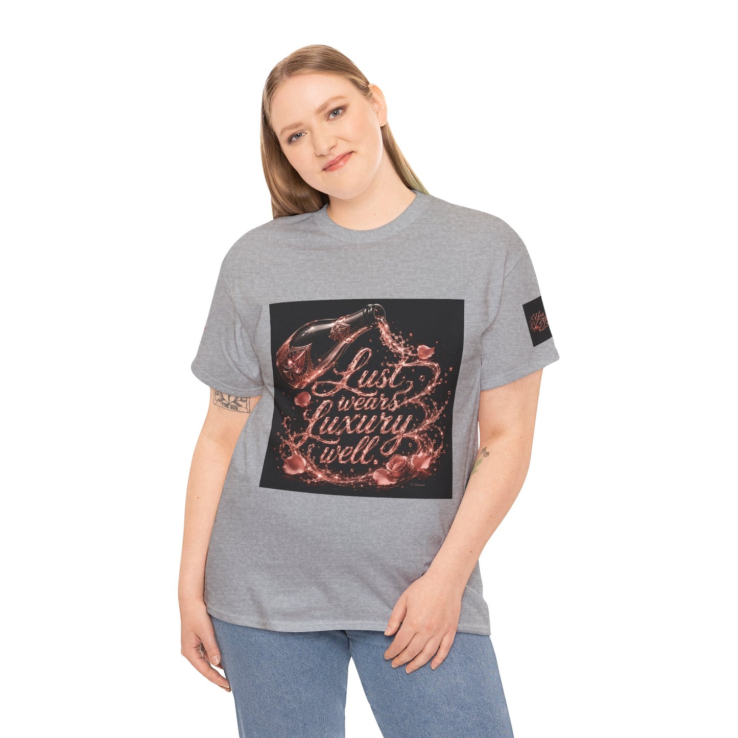 Lust Treats Luxury Well T-Shirt – Vintage Script Graphic Tee