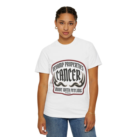 Cancer Zodiac T-Shirt — 'Move With Feeling' Astrology Tee