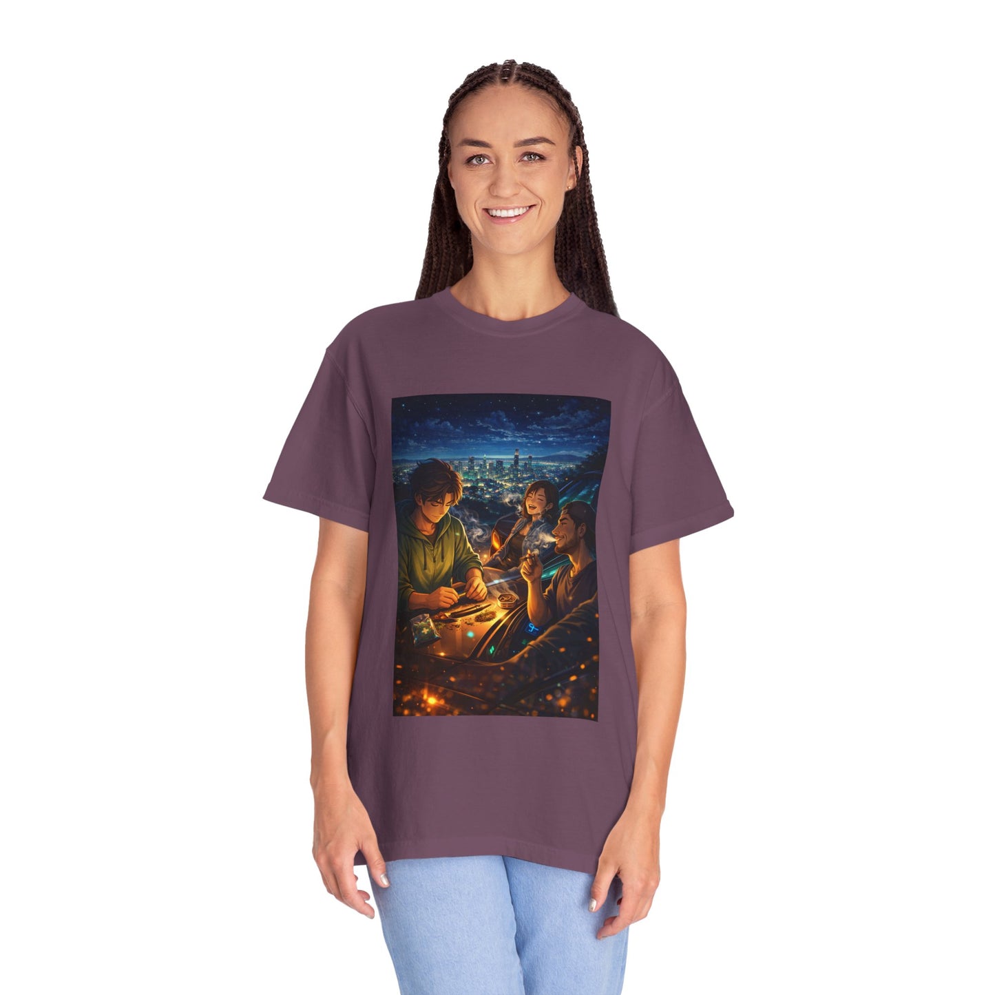 ROAD TRIP SMOKE SESSION-Unisex Garment-Dyed T-shirt