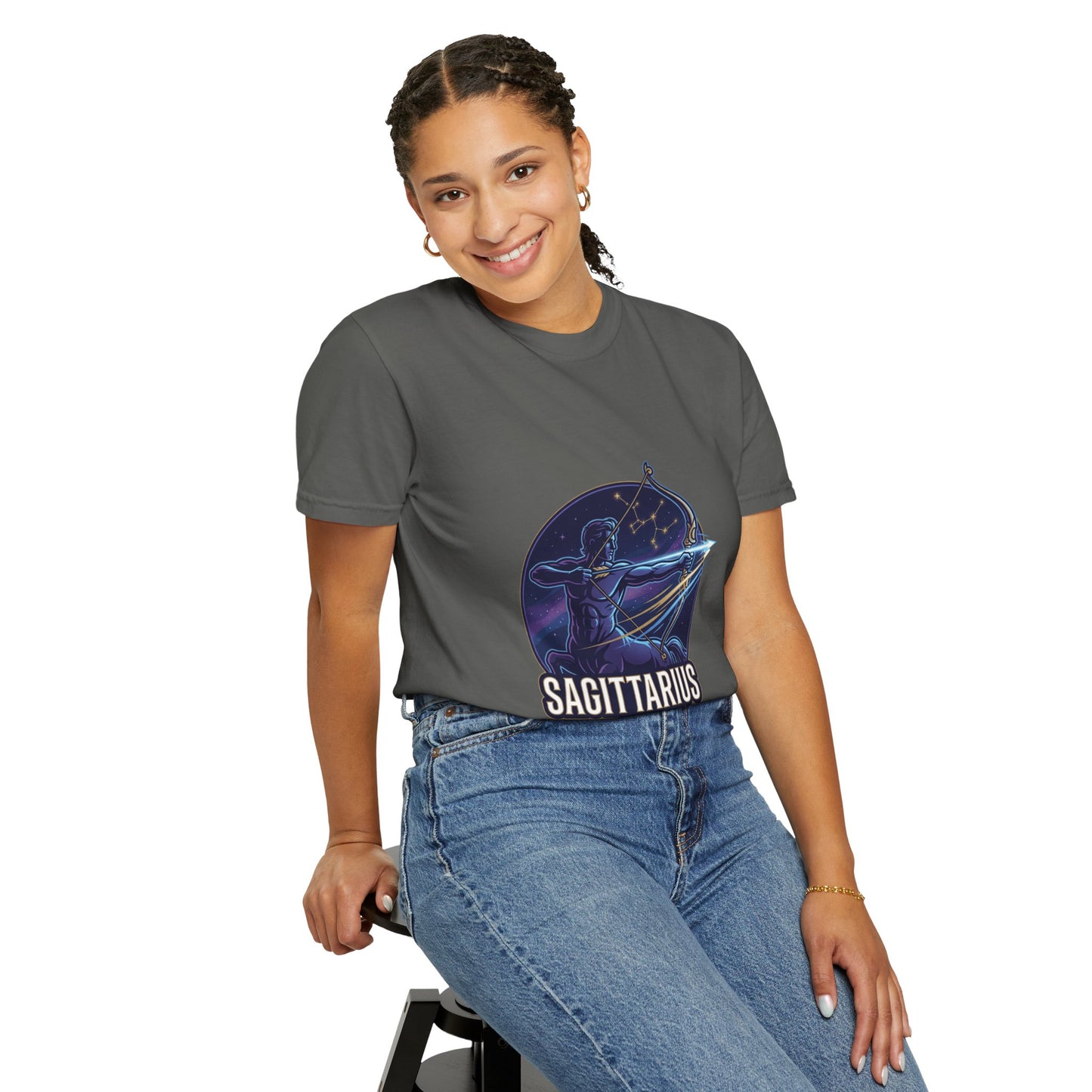 Sagittarius Archer Zodiac T‑Shirt — Astrology Constellation Graphic Tee