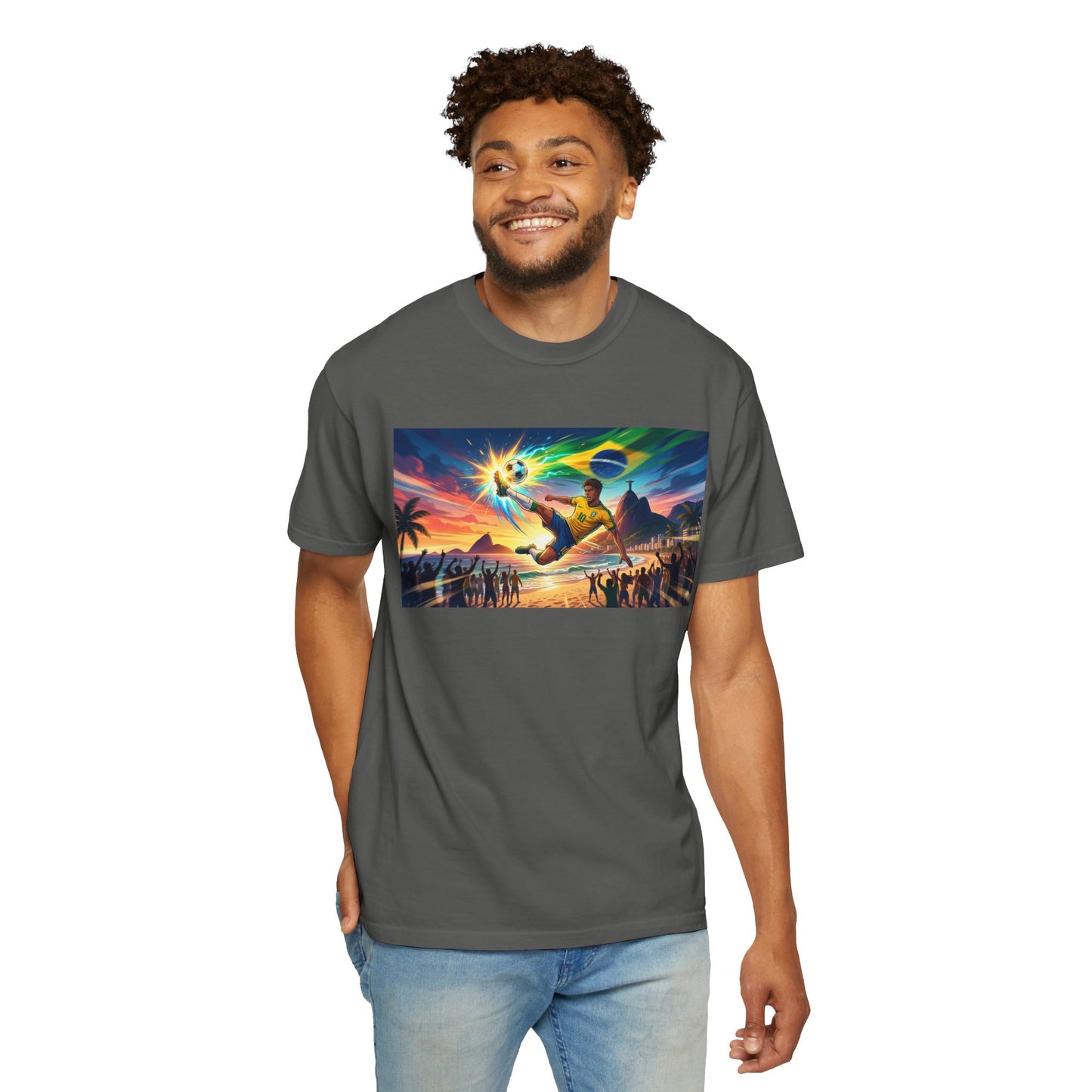Brazil — Energy + Football Graphic T-Shirt