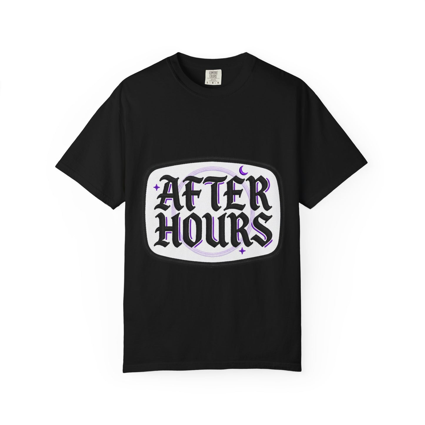 After Hours Graphic T-Shirt — Gothic Moon Lounge Tee