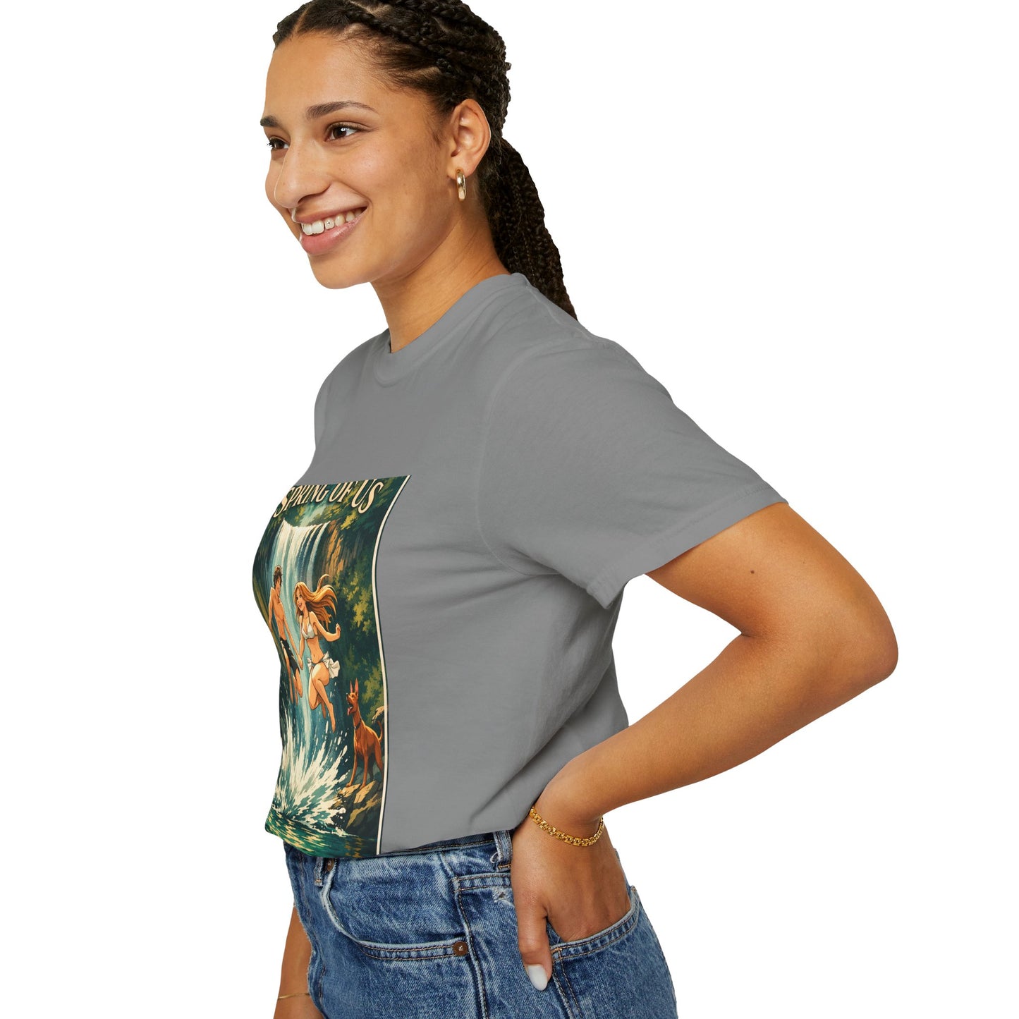 Vintage 'Spring of Us' Waterfall Graphic T-Shirt