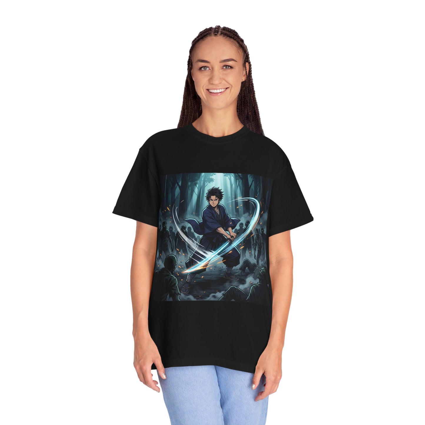 Mage Battlemage T‑Shirt — Fantasy Wizard Magic Sword Illustration Tee