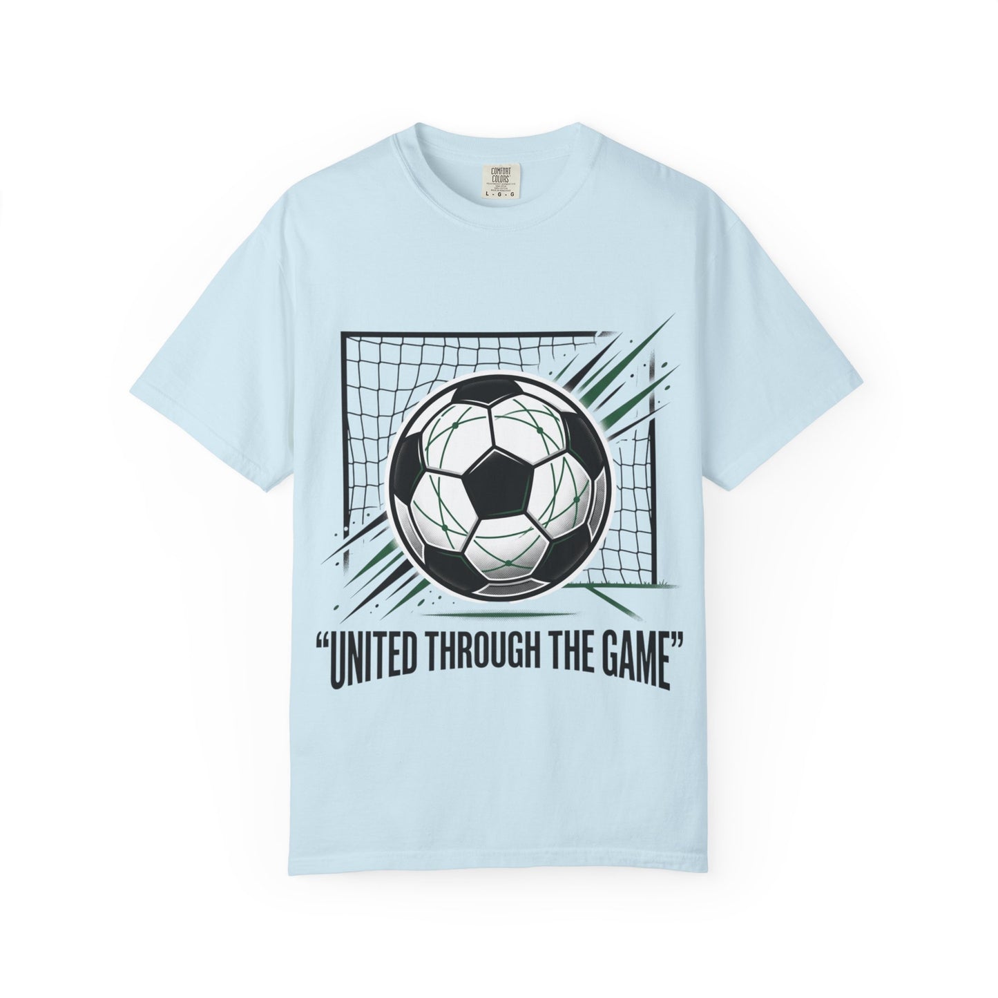 Soccer Graphic T-Shirt — "United Through The Game"