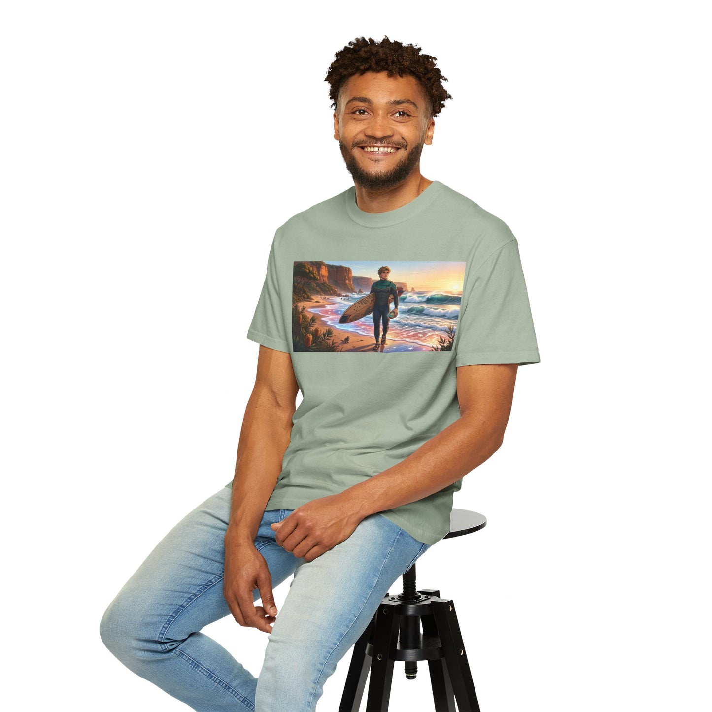 Surfer at Sunset T-Shirt