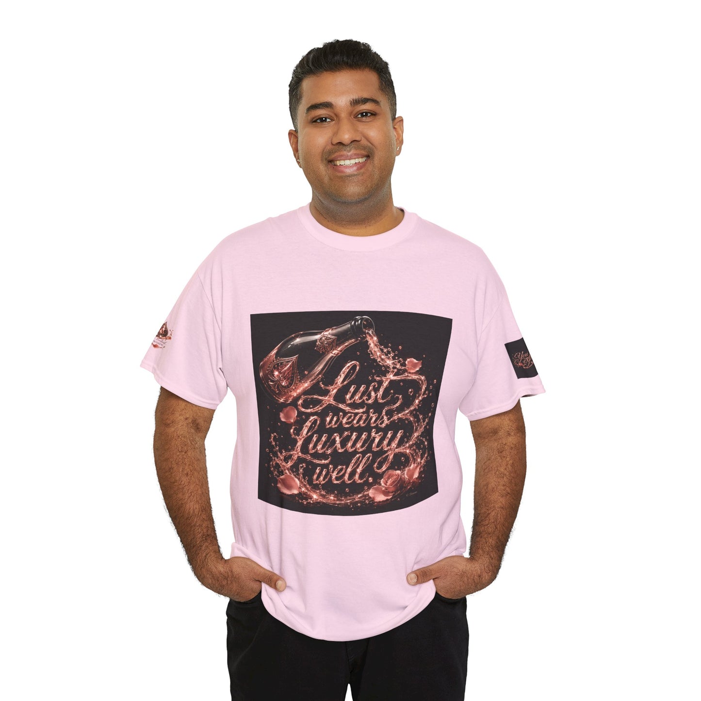 Lust Treats Luxury Well T-Shirt – Vintage Script Graphic Tee