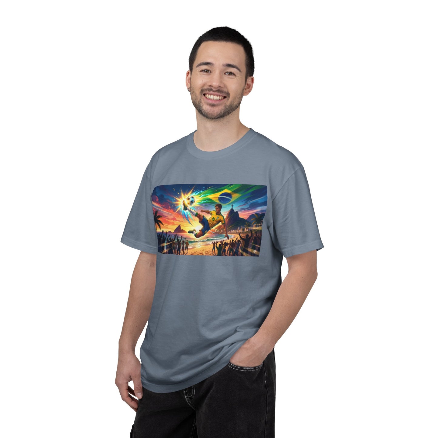 Brazil — Energy + Football Graphic T-Shirt