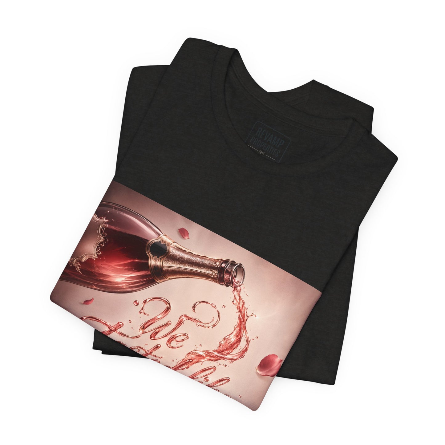 We Tasted Like Bad Decisions T shirt - Pink Champagne Pleasure Graphic Tee
