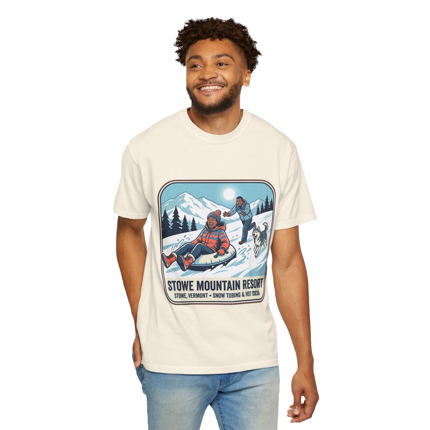 Stowe Mountain Resort Snow Tubing T-Shirt