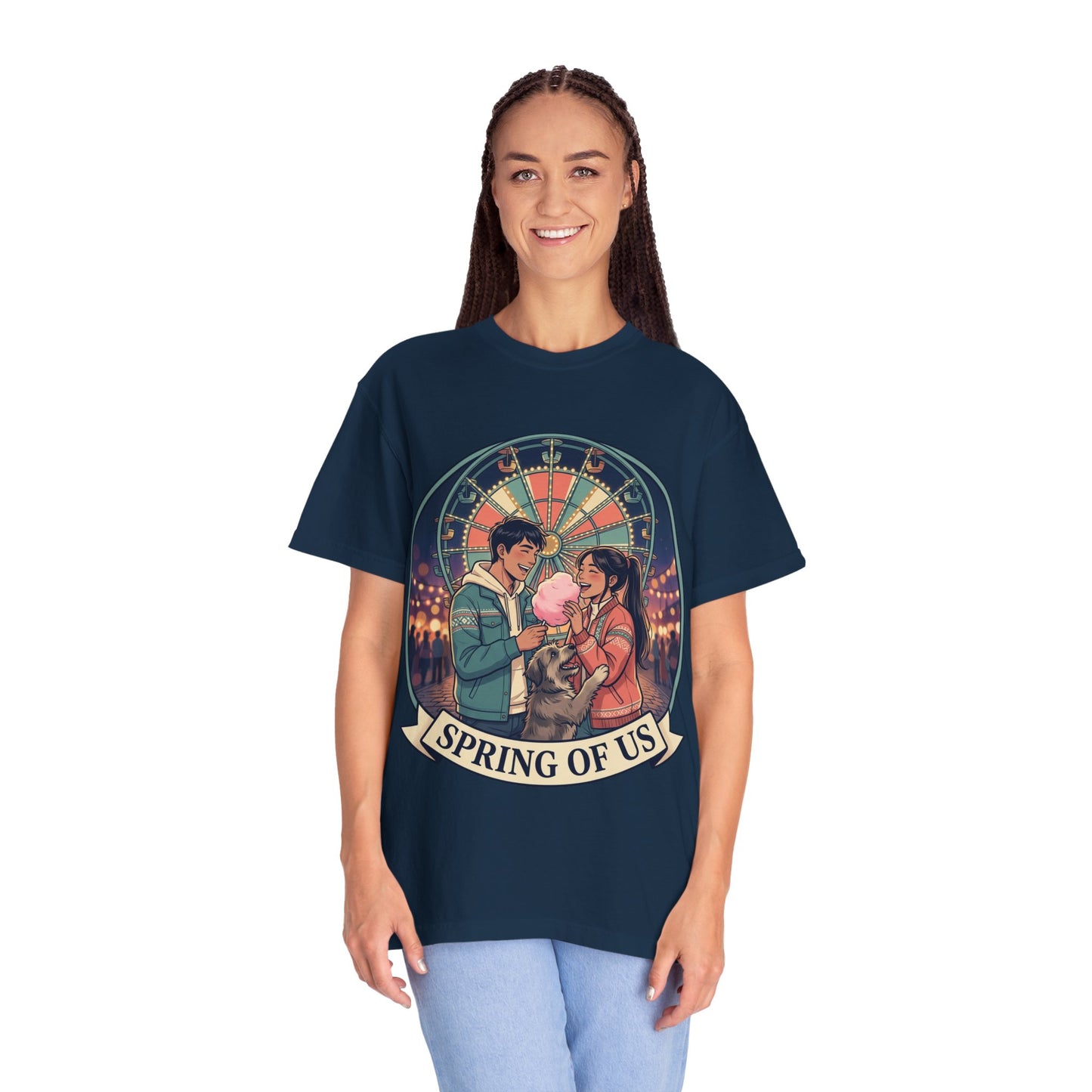 Spring of Us T-Shirt — Romantic Carnival Graphic Tee