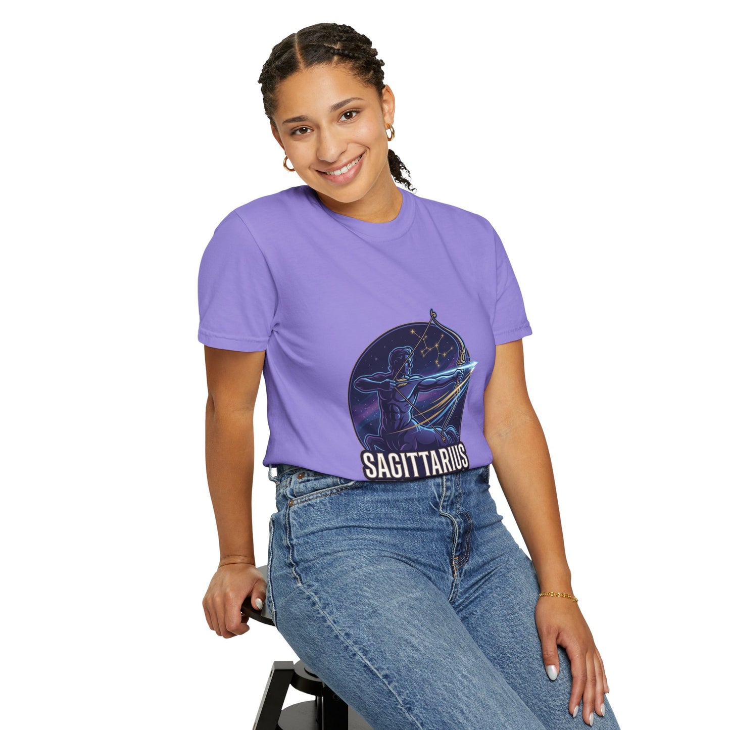 Sagittarius Archer Zodiac T‑Shirt — Astrology Constellation Graphic Tee