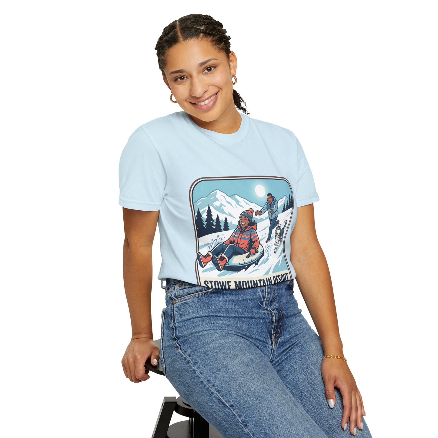 Stowe Mountain Resort Snow Tubing T-Shirt