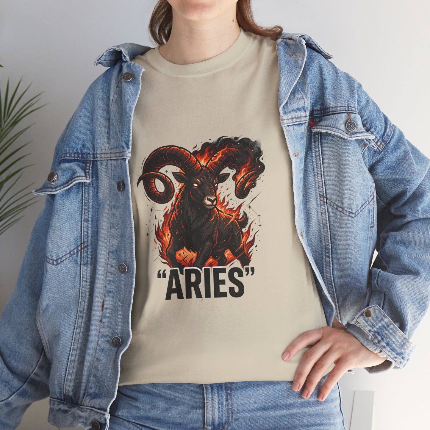 Aries Flame Ram T‑Shirt