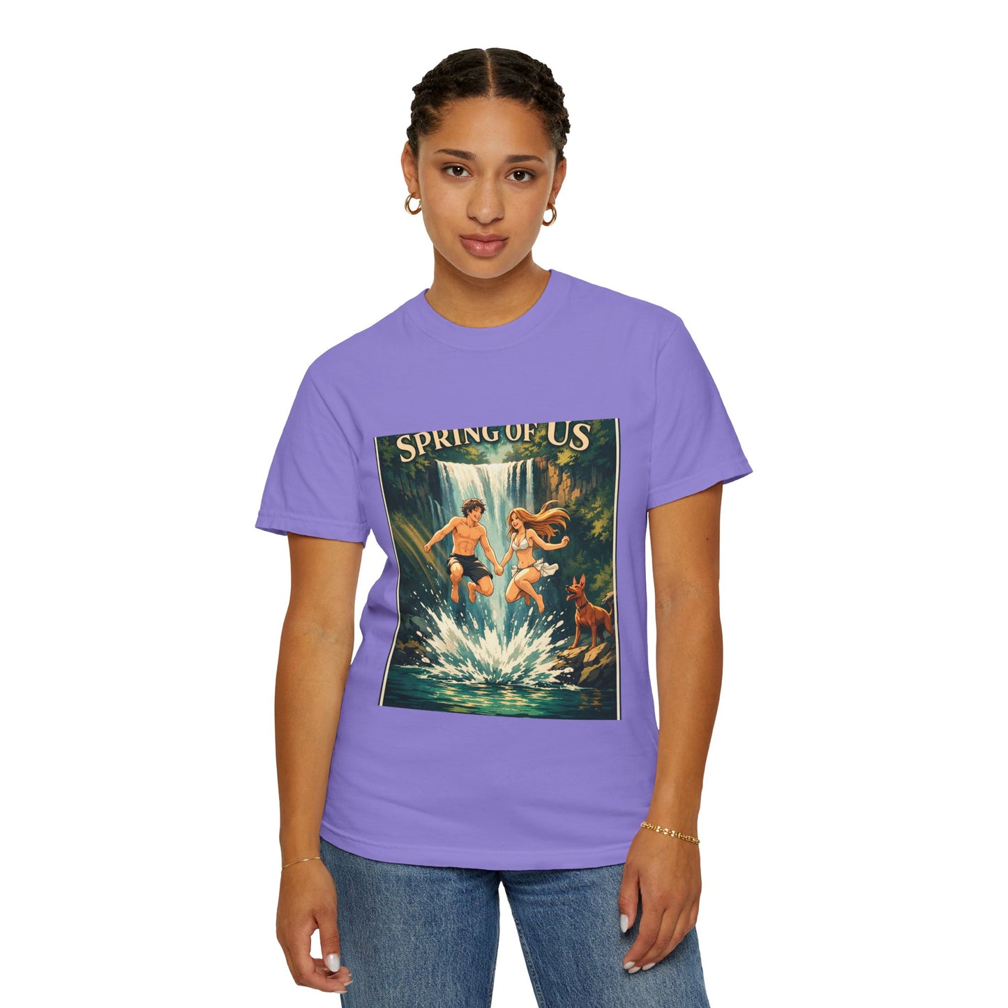 Vintage 'Spring of Us' Waterfall Graphic T-Shirt