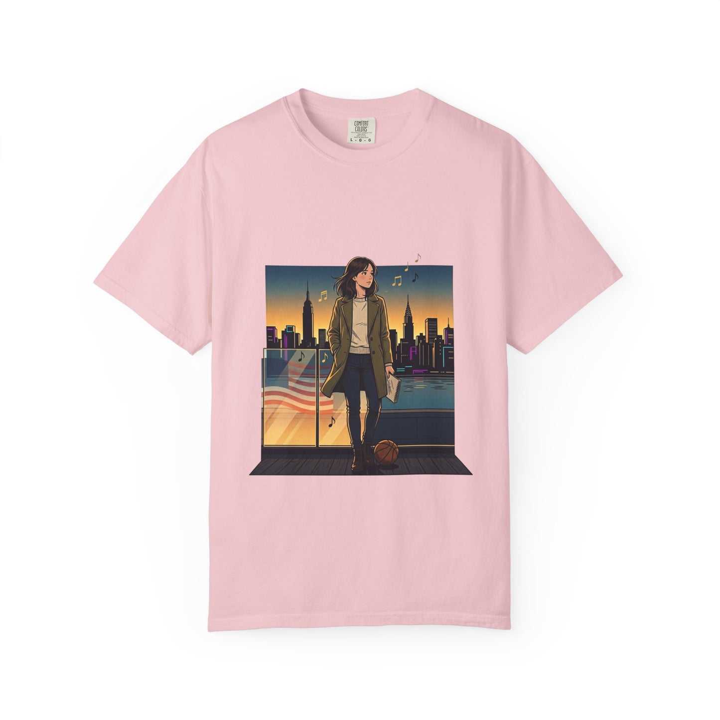 GLOBAL ENERGY: HER CITY, HER STORY— City Sunset Graphic T-Shirt