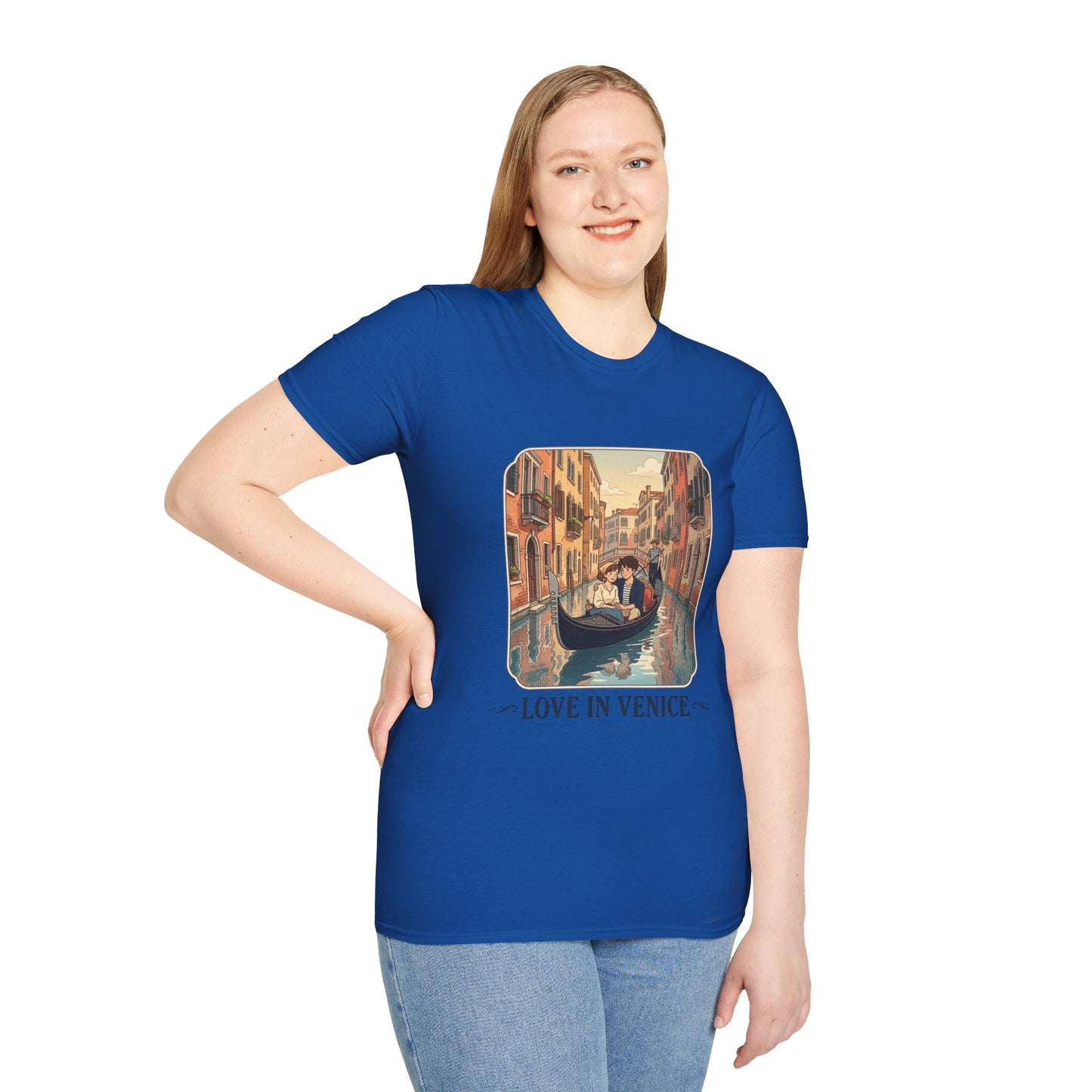 T-Shirt — Love in Venice Gondola Romantic Travel Tee