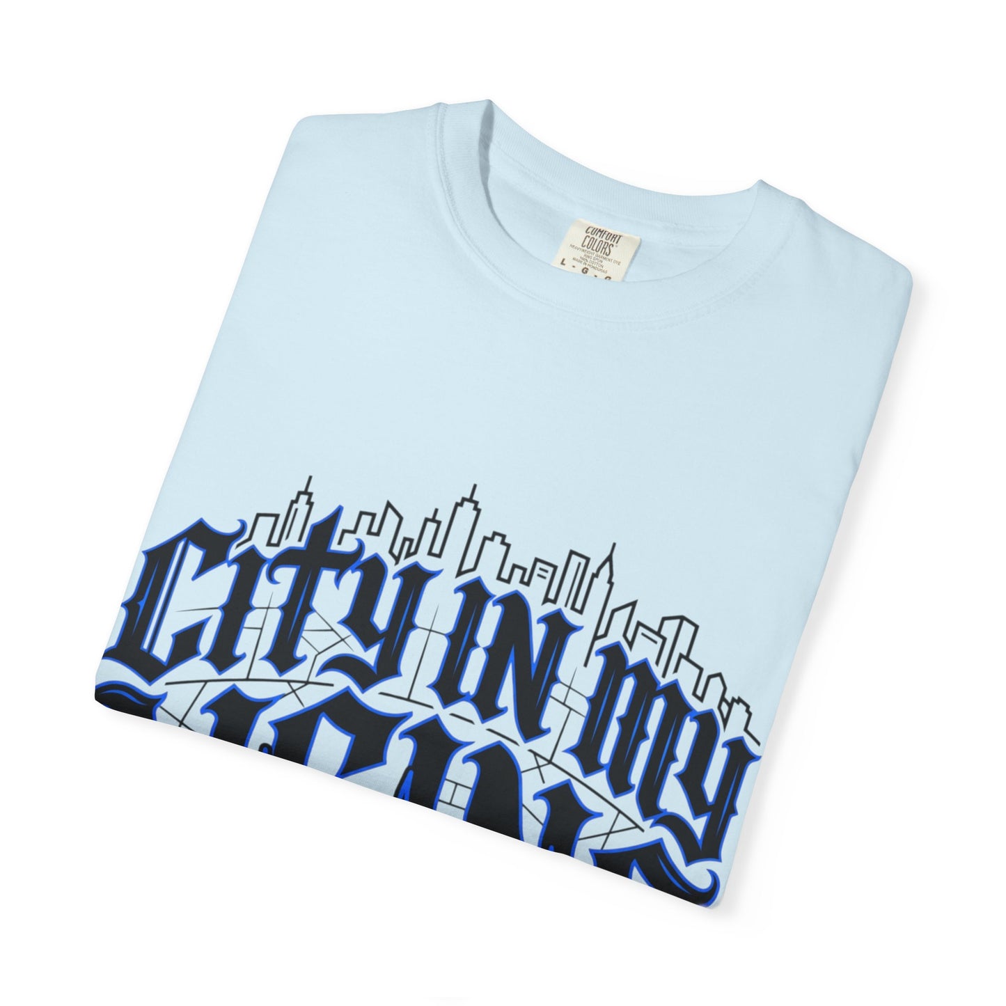 City in My Veins T-Shirt — Urban Skyline Graphic Tee