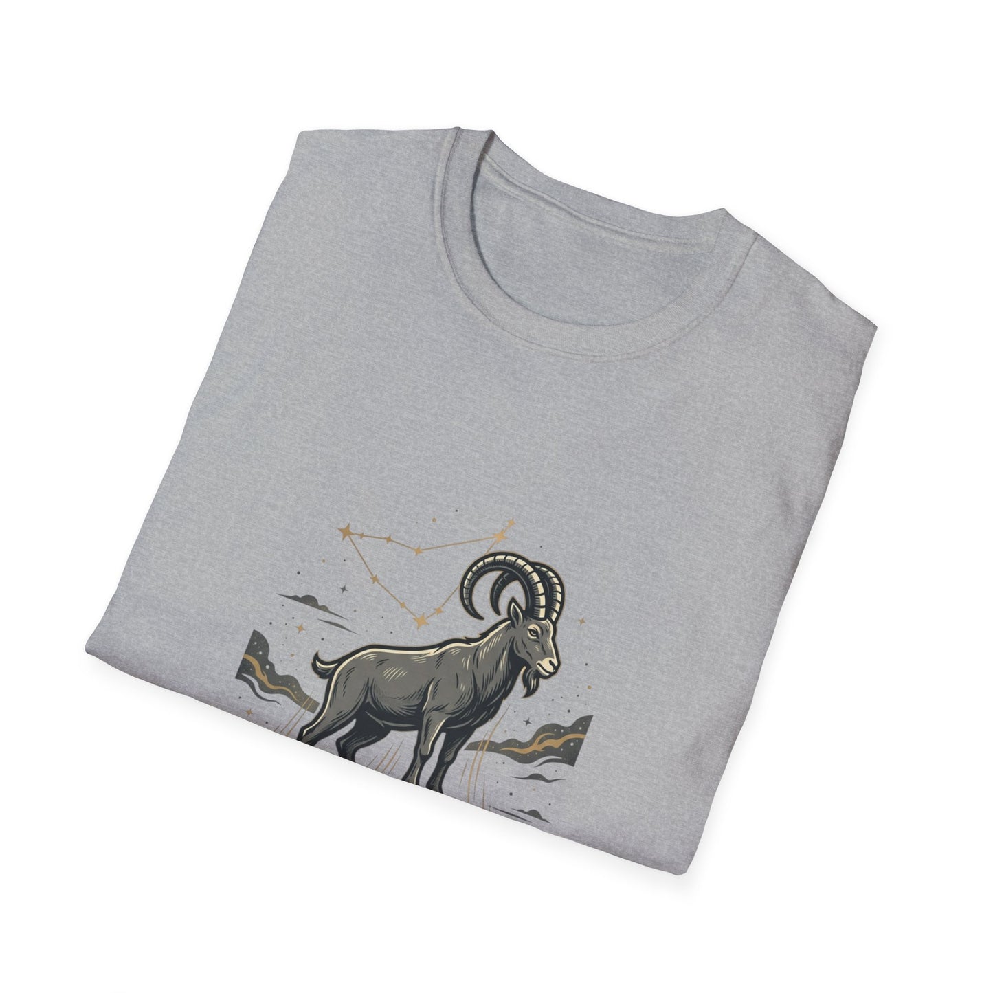 Capricorn 'No Limits' Zodiac T-Shirt — Goat Constellation Astrology Tee